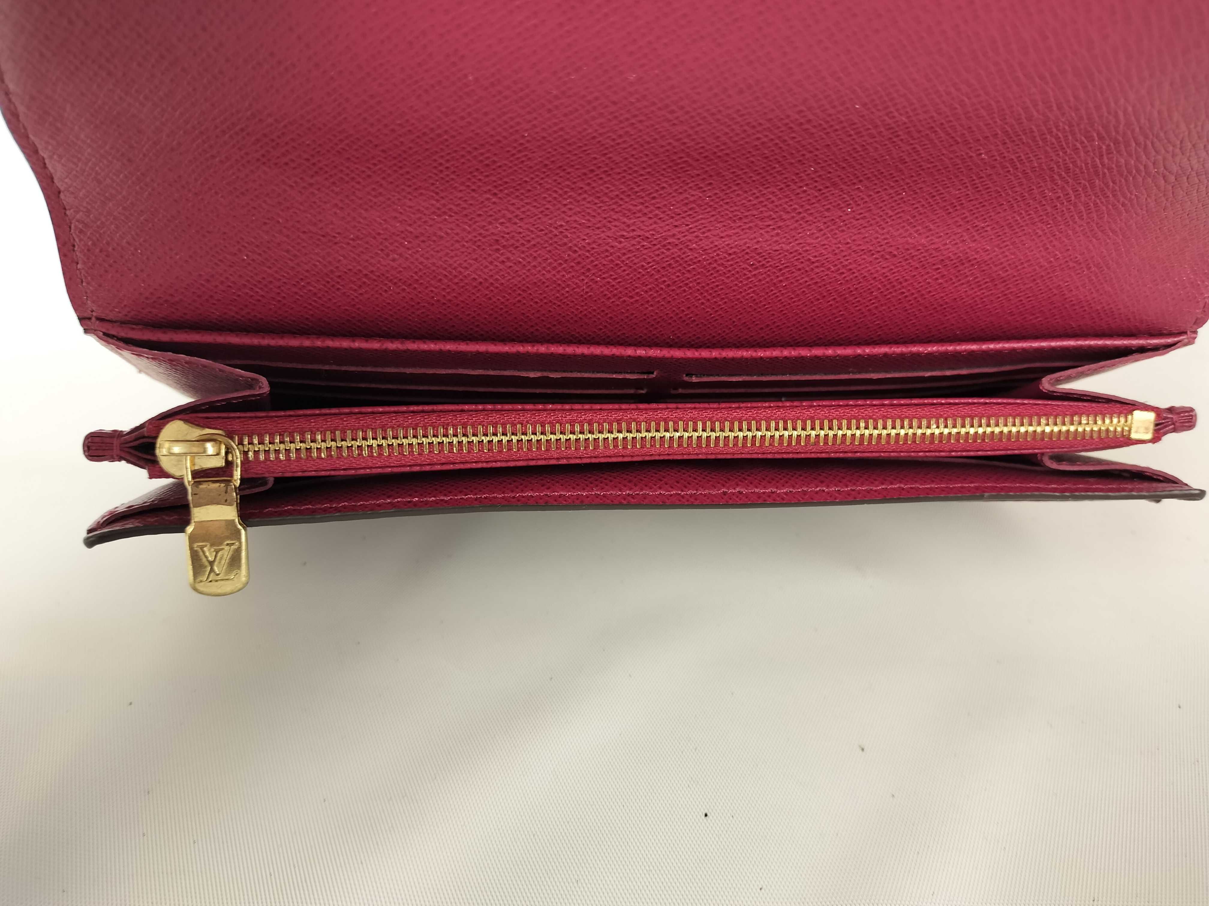 Monogram M62235 Portefeuille Sarah Fuchsia Wallet — view 8