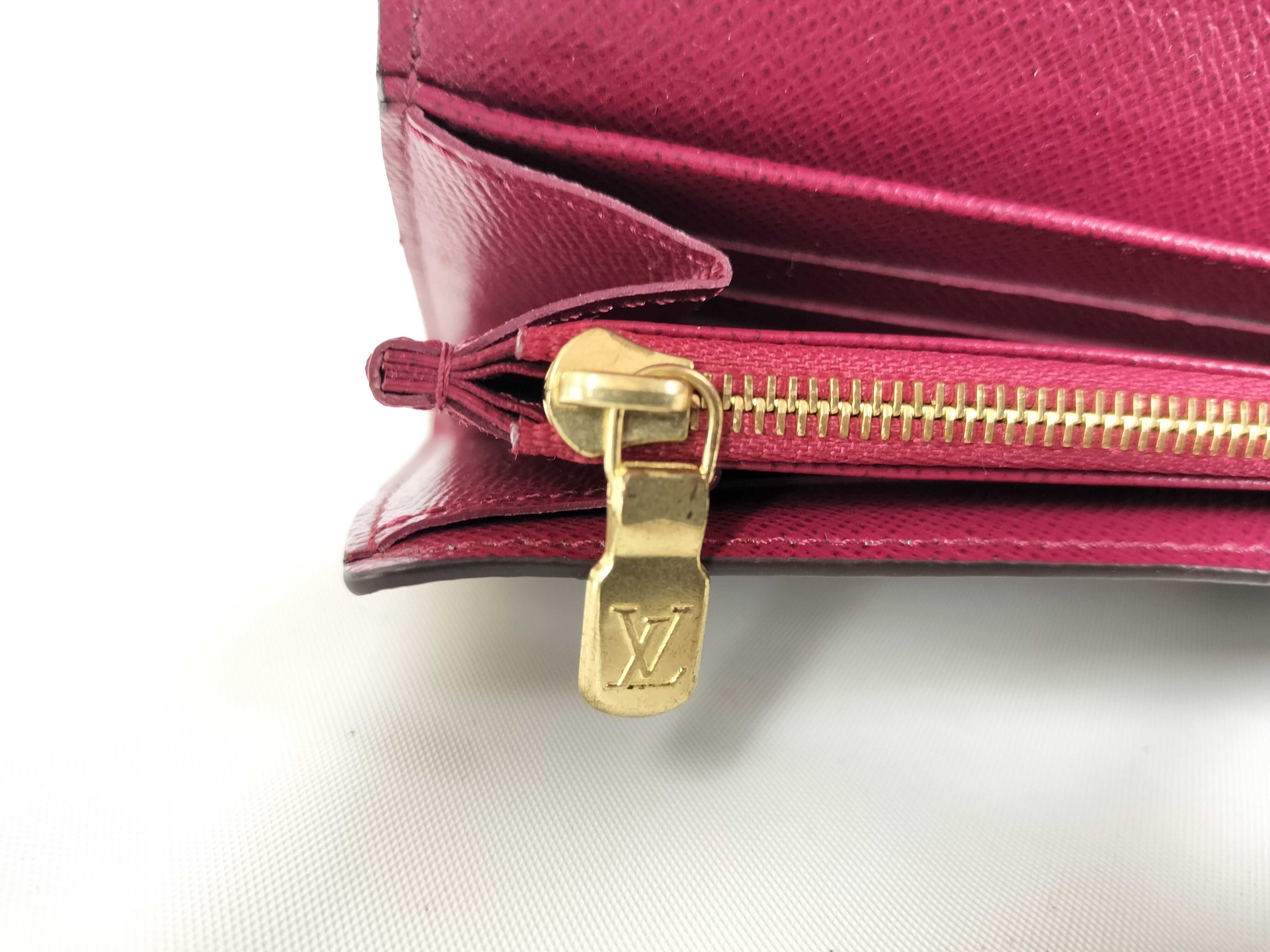 Monogram M62235 Portefeuille Sarah Fuchsia Wallet — view 9