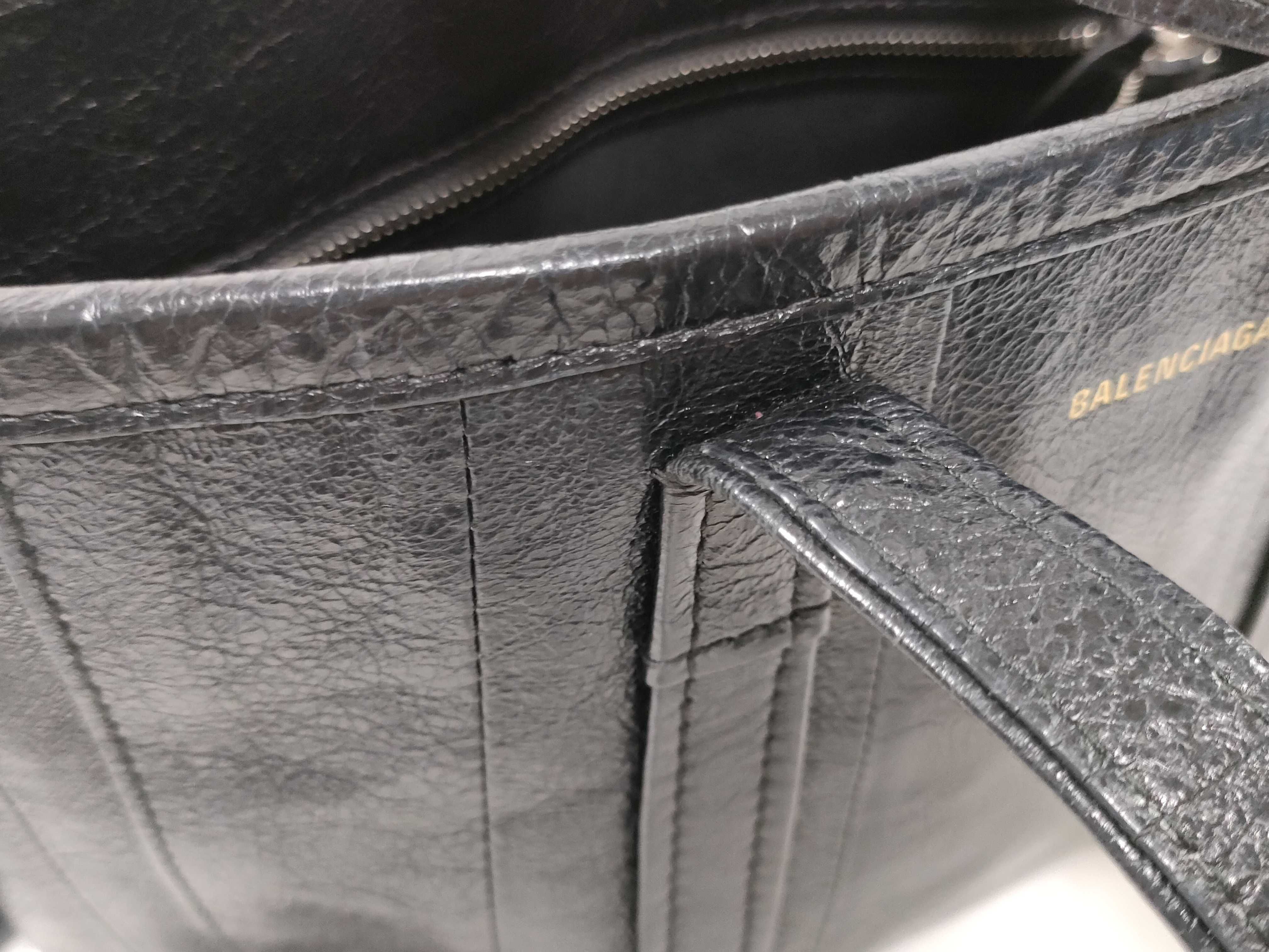 Barbes Leather 2-Way Handbag Black 671404 Handbag — view 13