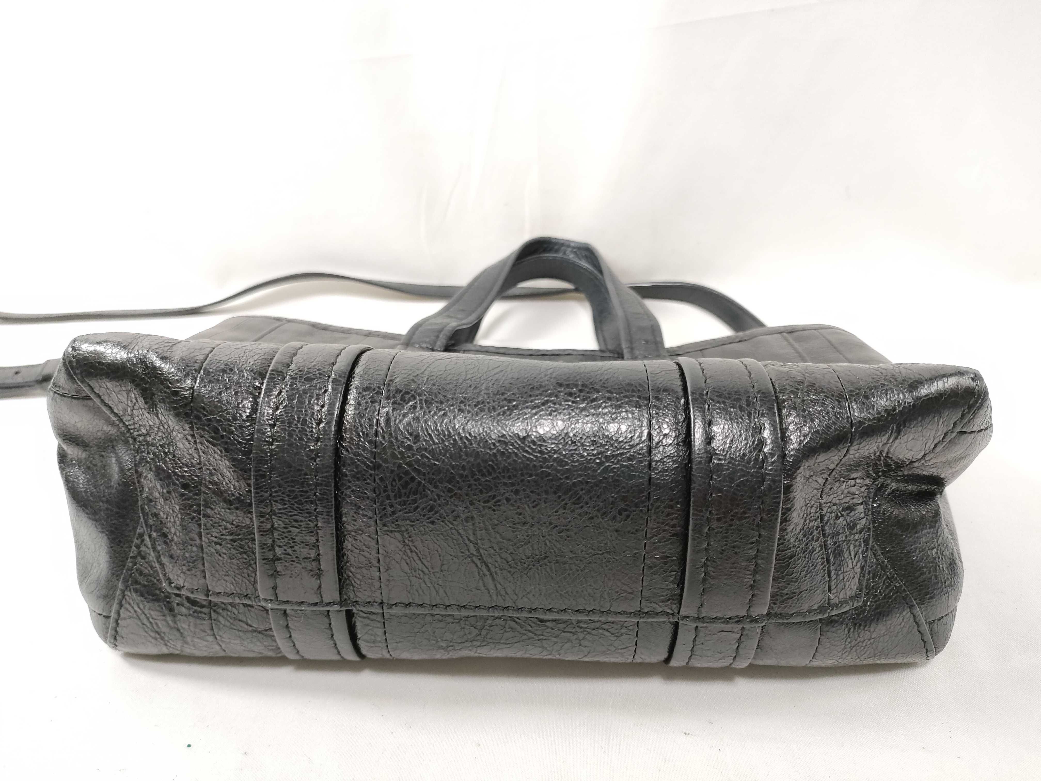 Barbes Leather 2-Way Handbag Black 671404 Handbag — view 7