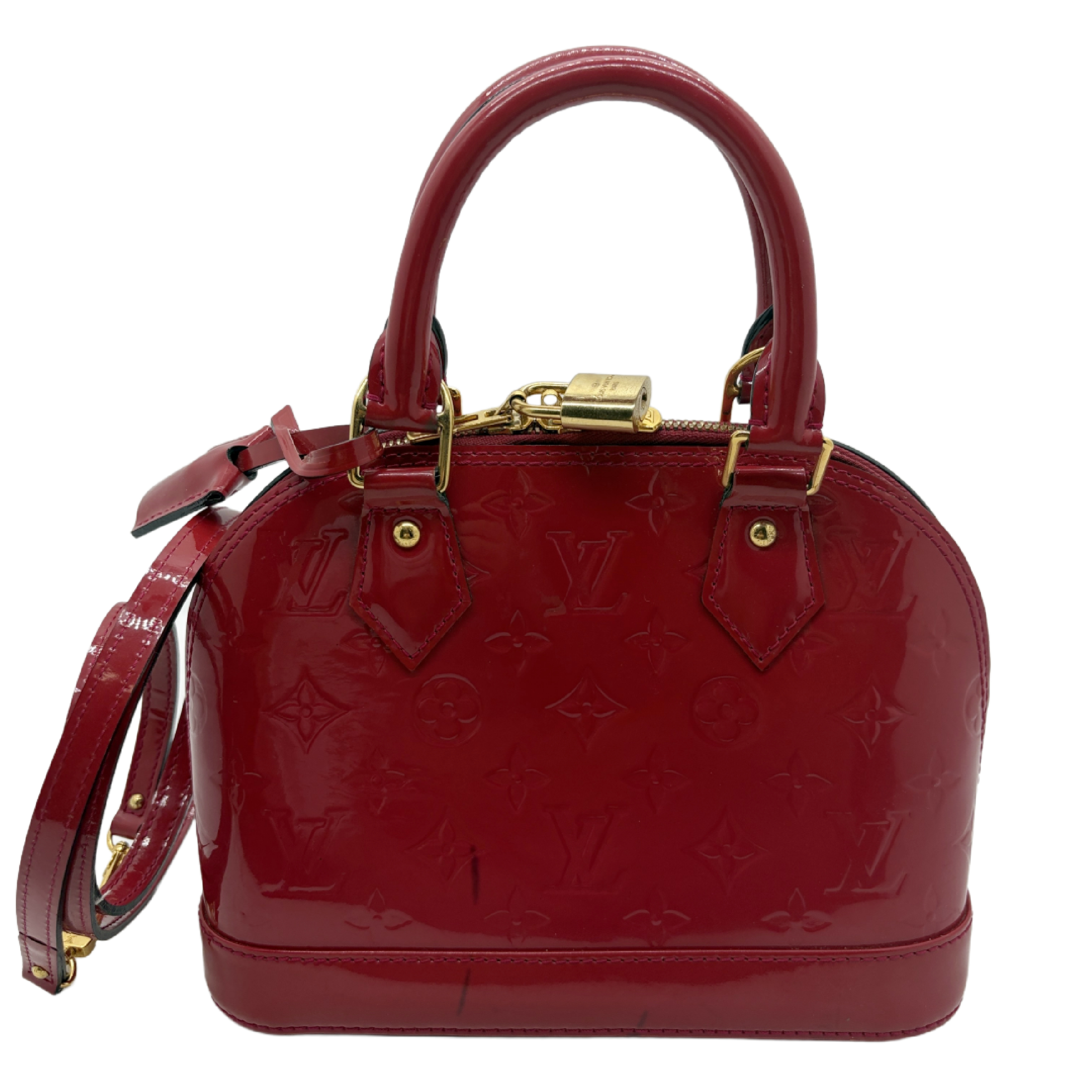 Monogram Vernis Alma BB 2-Way Shoulder Bag