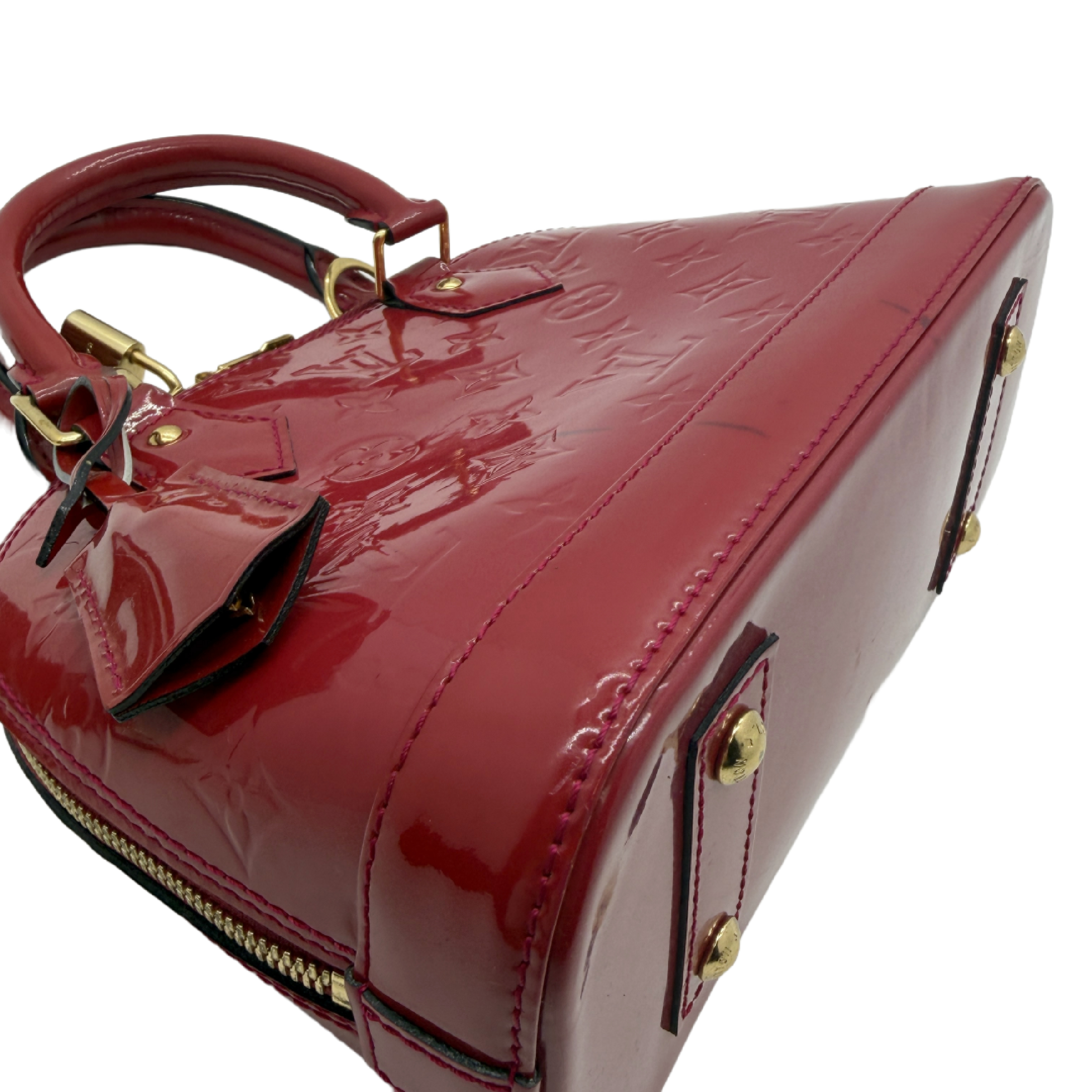 Monogram Vernis Alma BB 2-Way Shoulder Bag — view 4