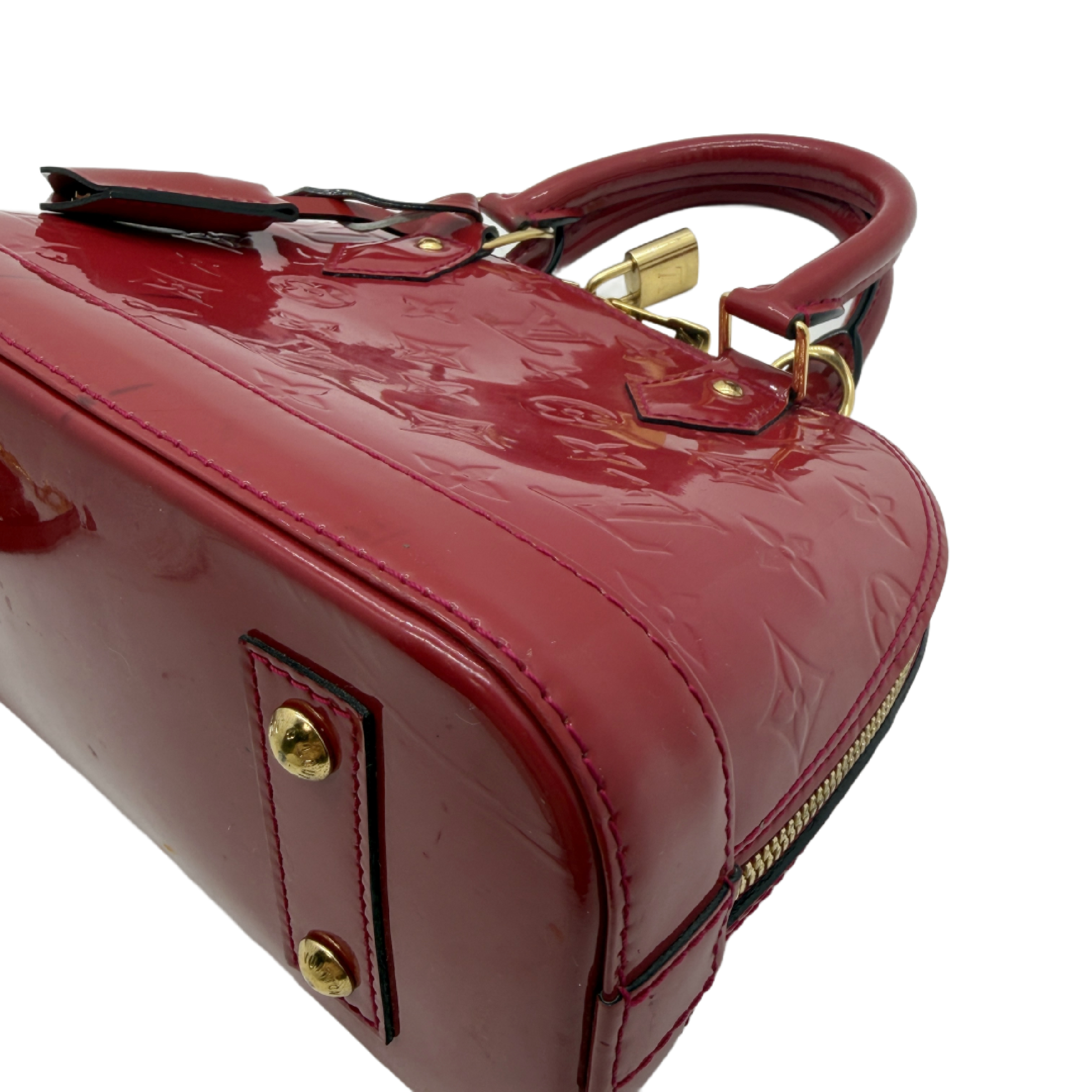 Monogram Vernis Alma BB 2-Way Shoulder Bag — view 6