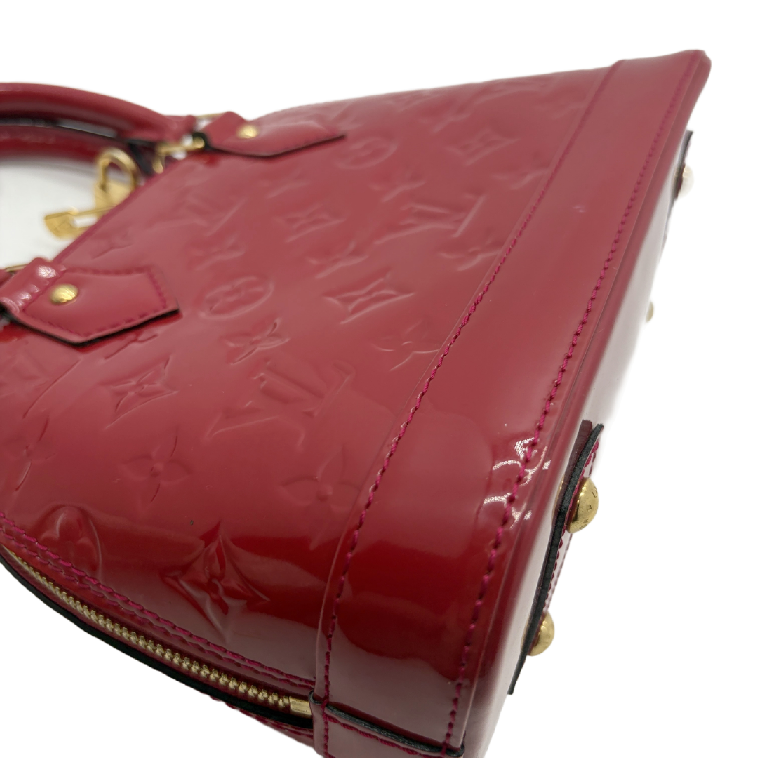 Monogram Vernis Alma BB 2-Way Shoulder Bag — view 8