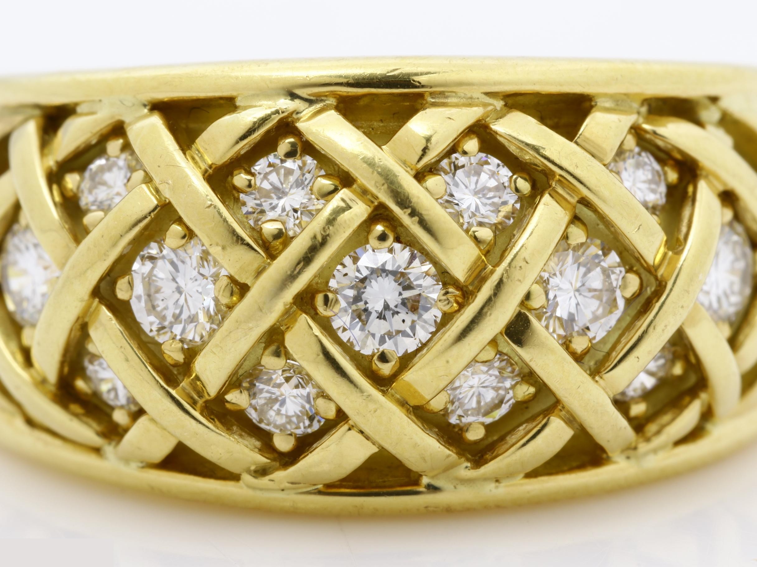 Diamond 0.82 ct 750YG 16.1g #22 — view 2
