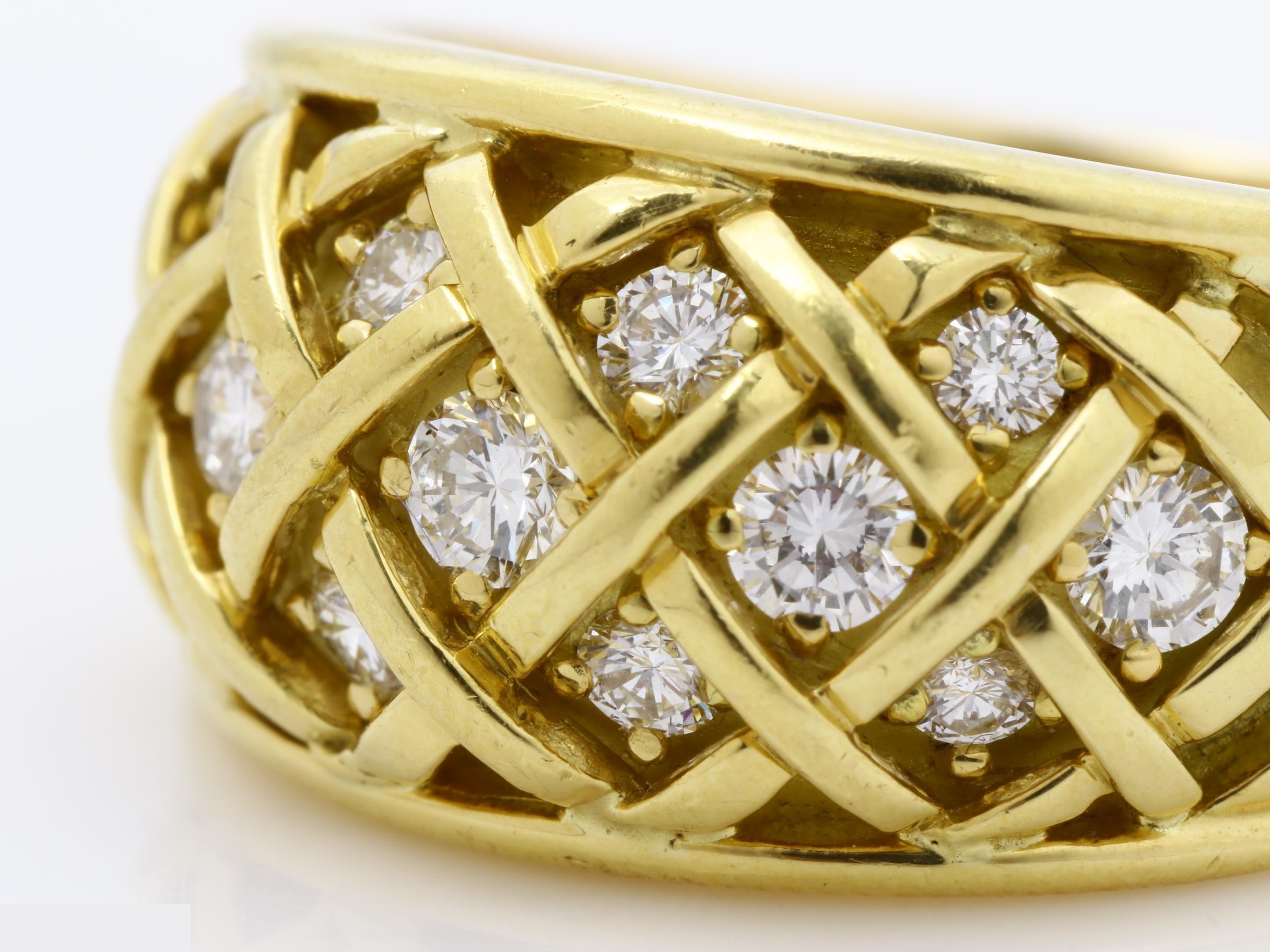 Diamond 0.82 ct 750YG 16.1g #22 — view 3