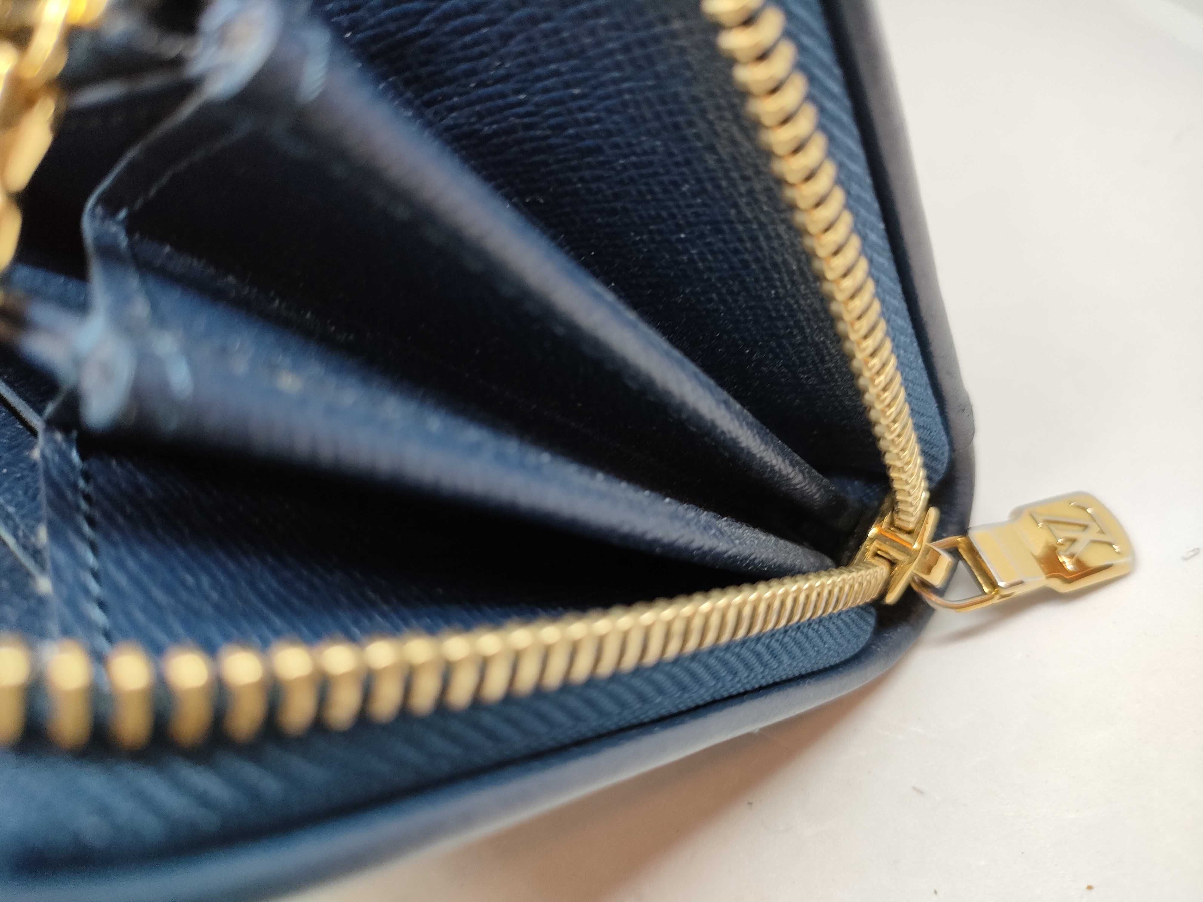 Monogram Denim M81226 Monogram Jacquard Denim Wallet — view 8
