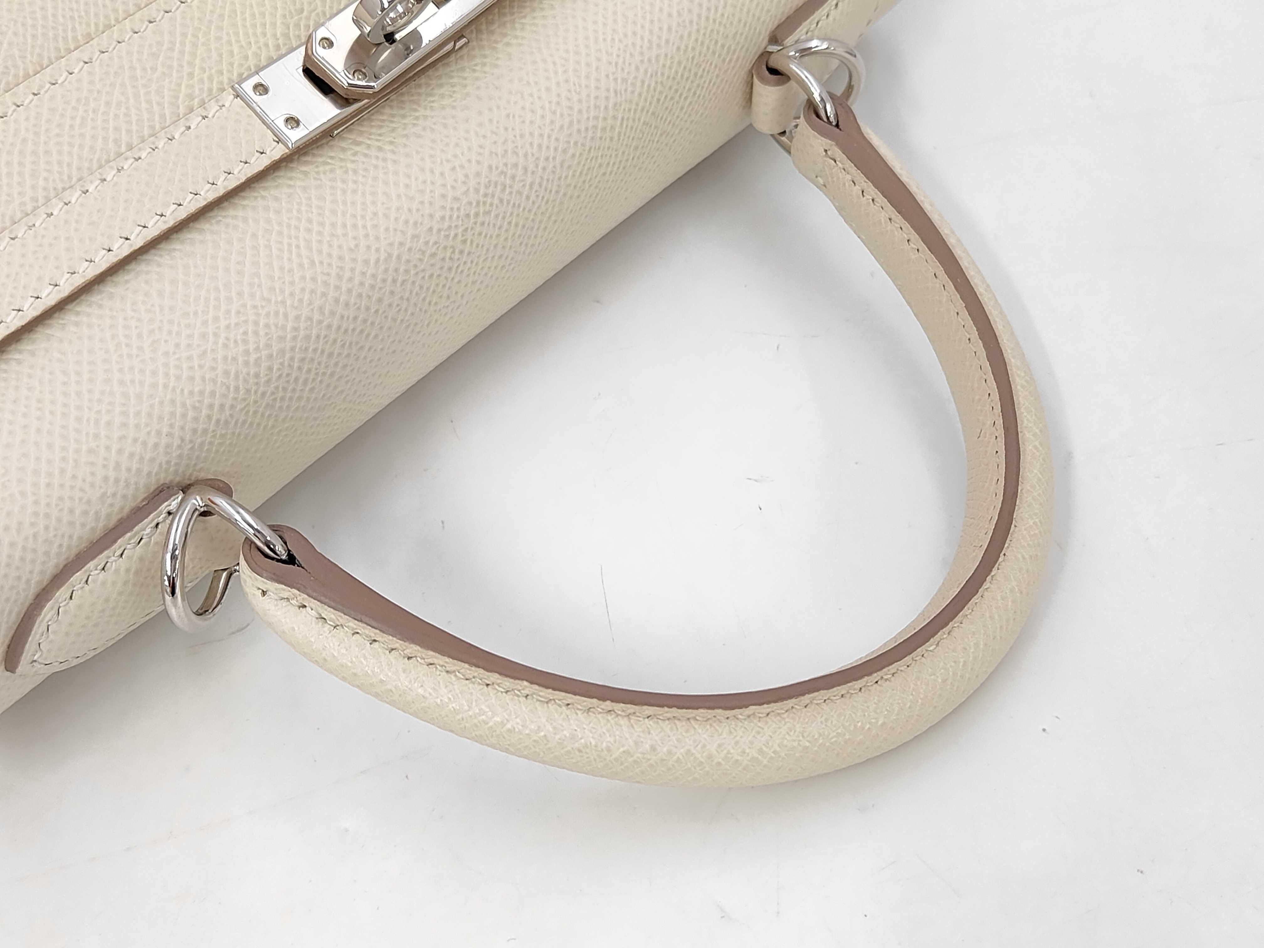 Kelly 25 Handbag, Calfskin, U-stamp — view 5