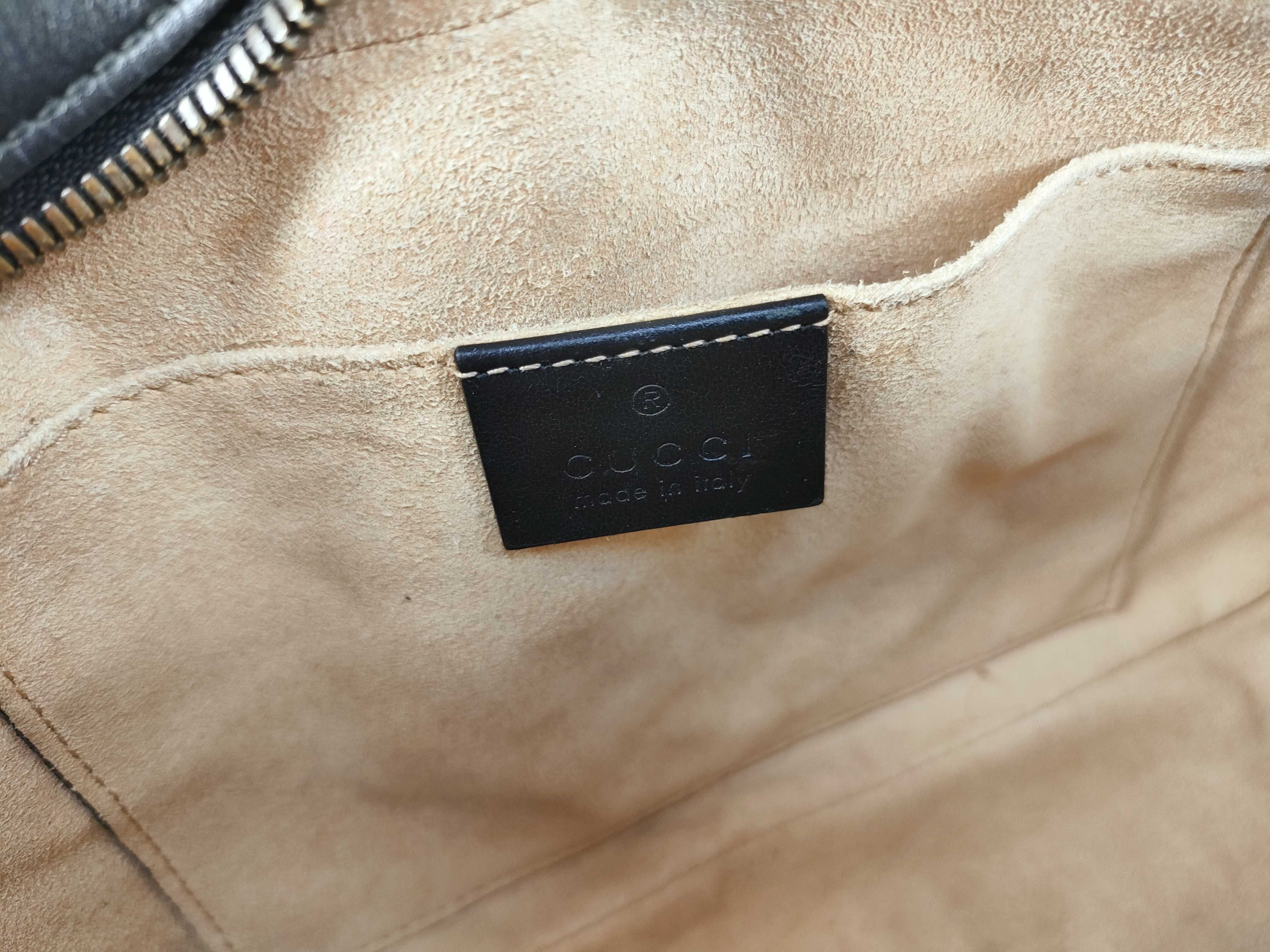 Marmont Gold Metal Chain Shoulder Bag — view 11