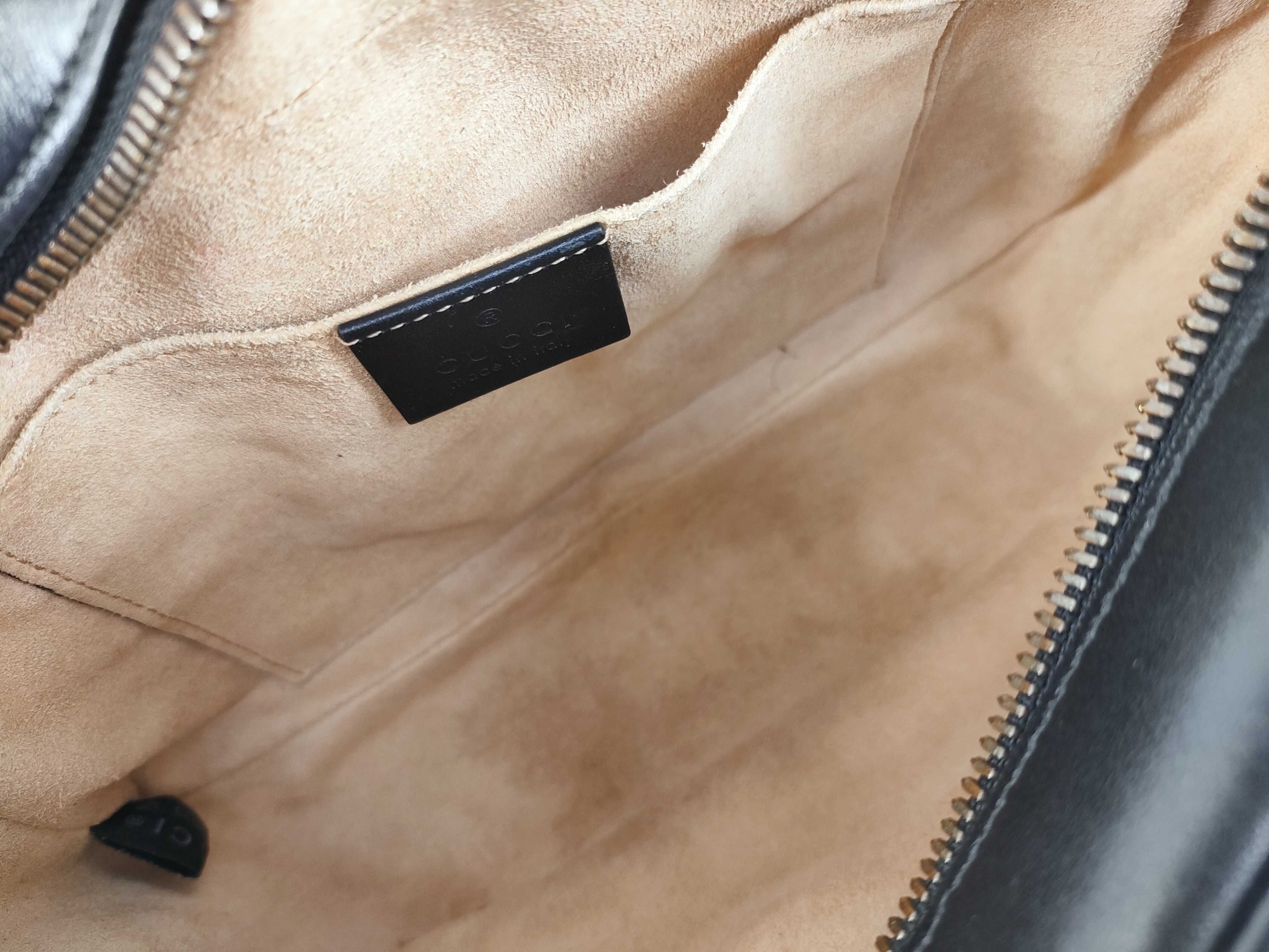 Marmont Gold Metal Chain Shoulder Bag — view 12