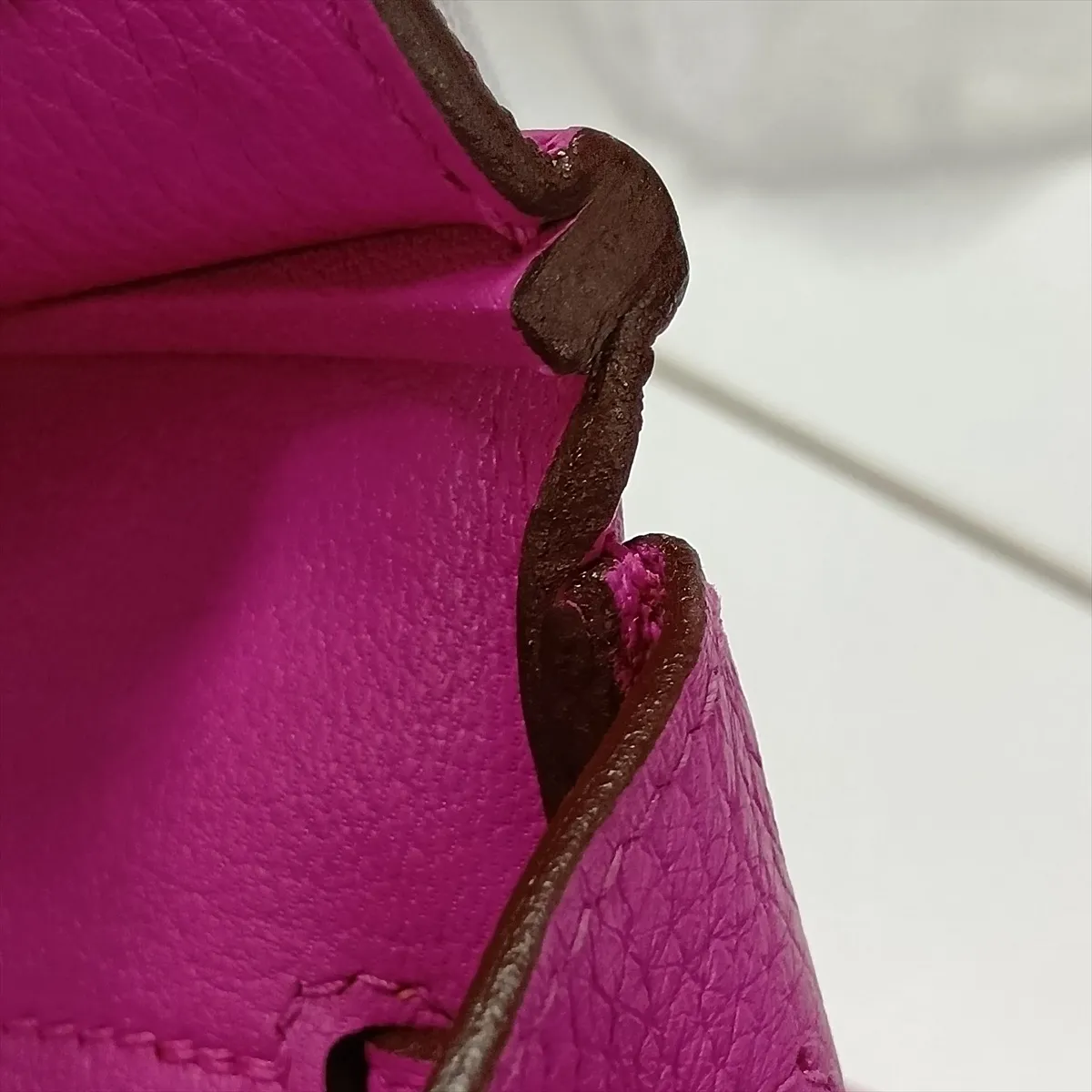 [Individually packaged] Hermes Birkin 30 Letournée Taurillon Clemence Magnolia Silver Hardware C: 2018 — view 12