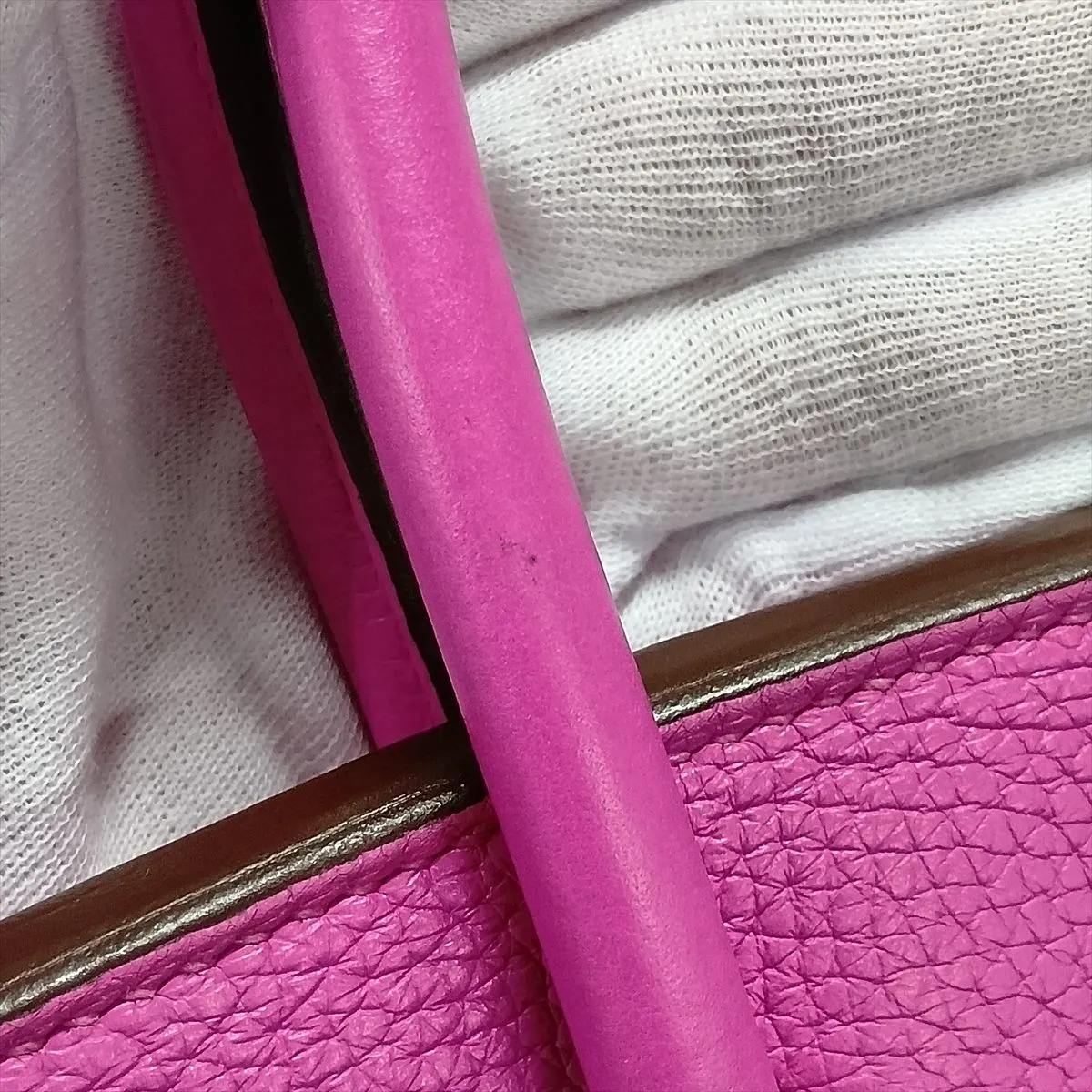 [Individually packaged] Hermes Birkin 30 Letournée Taurillon Clemence Magnolia Silver Hardware C: 2018 — view 13
