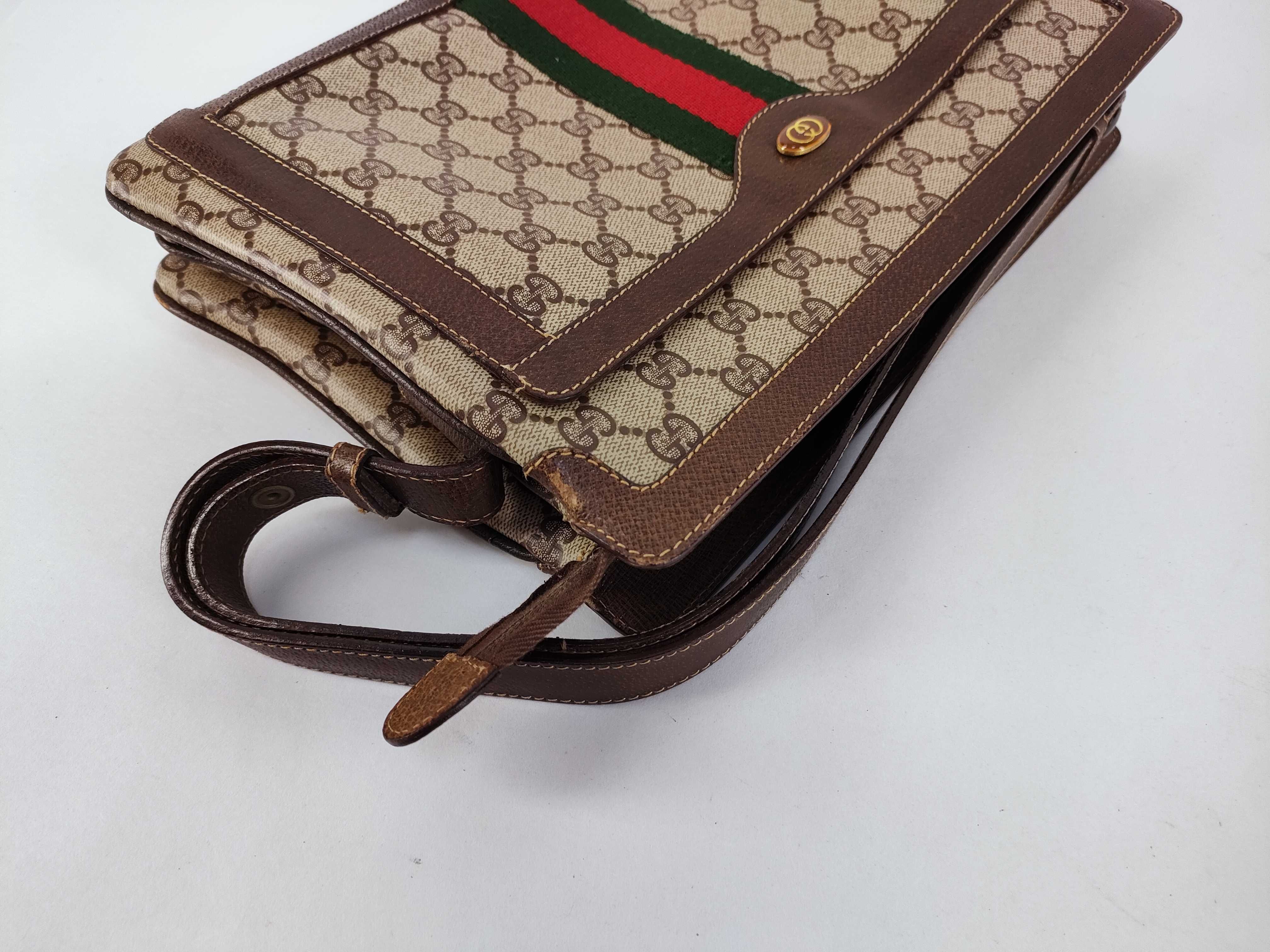 Old GG Sherry Line One-Shoulder Bag — view 3