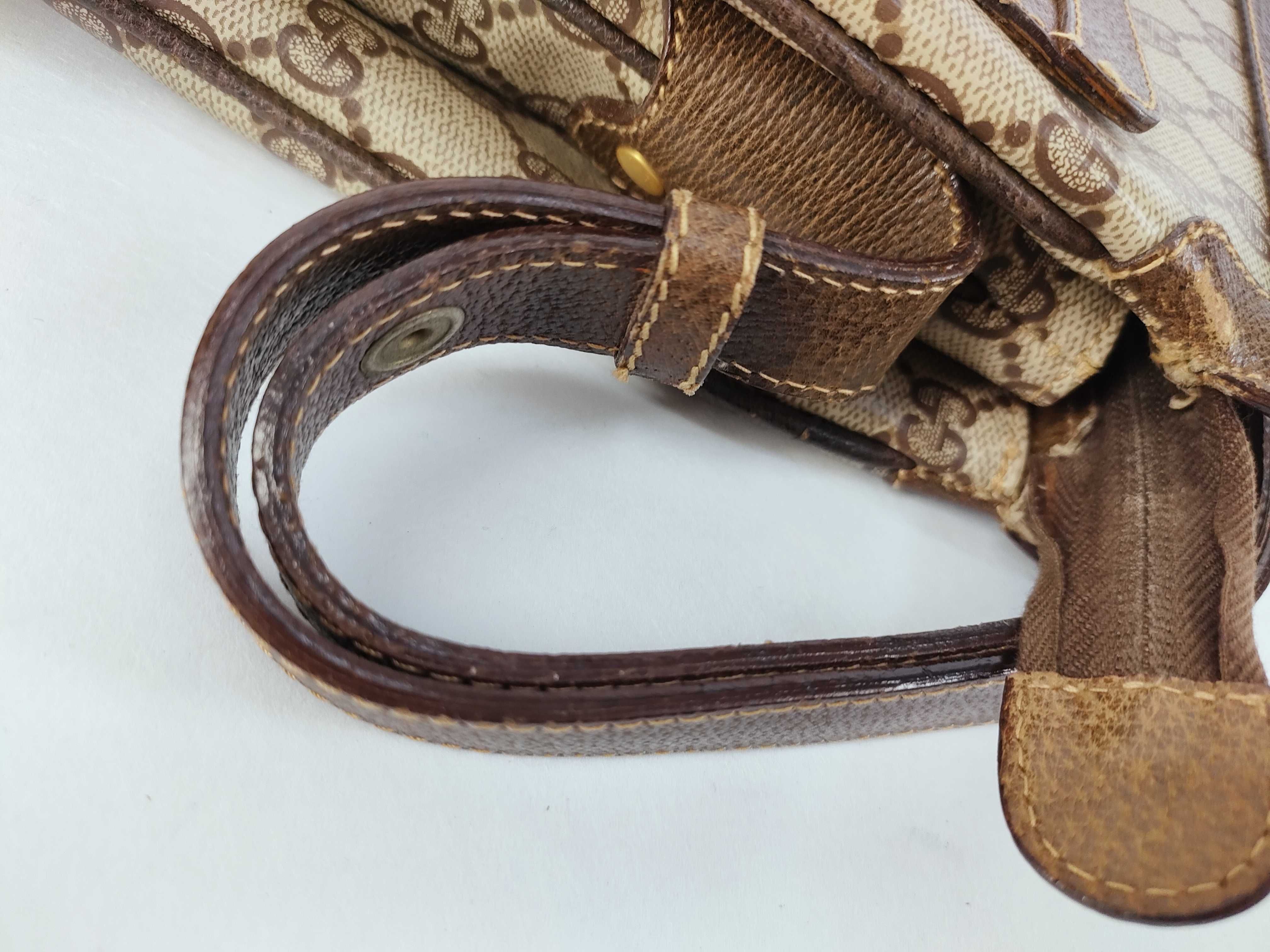 Old GG Sherry Line One-Shoulder Bag — view 4