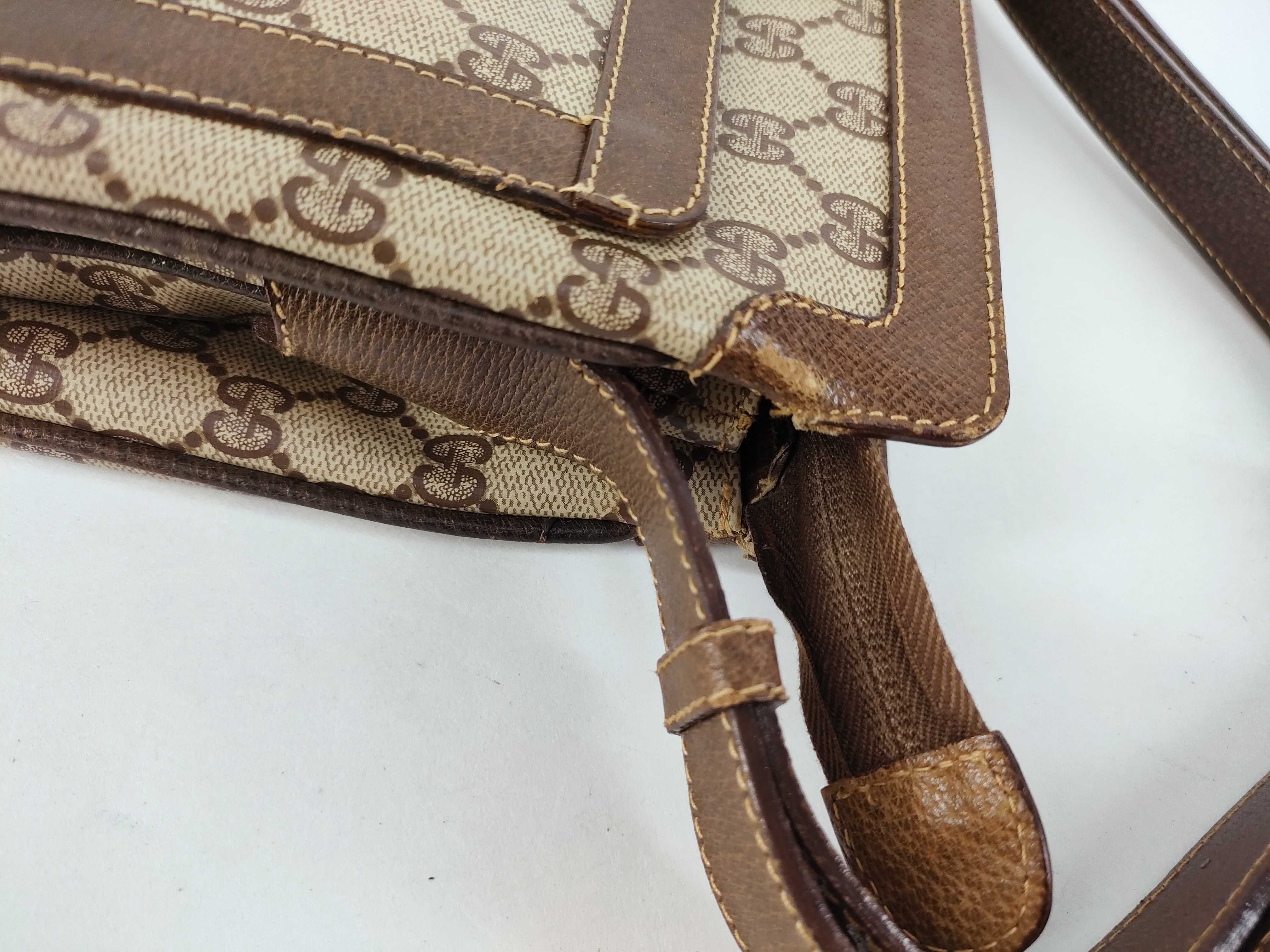 Old GG Sherry Line One-Shoulder Bag — view 5