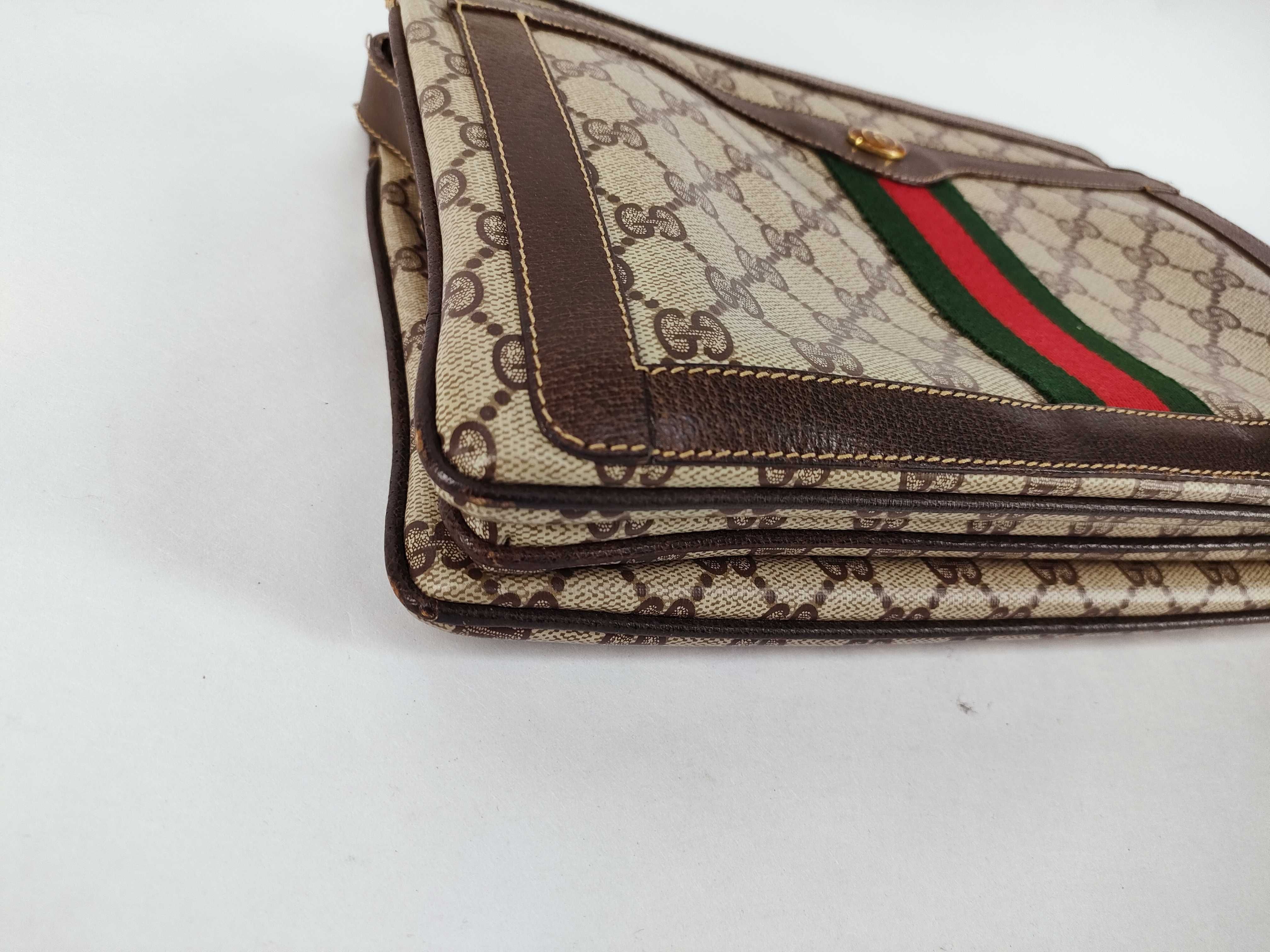 Old GG Sherry Line One-Shoulder Bag — view 6