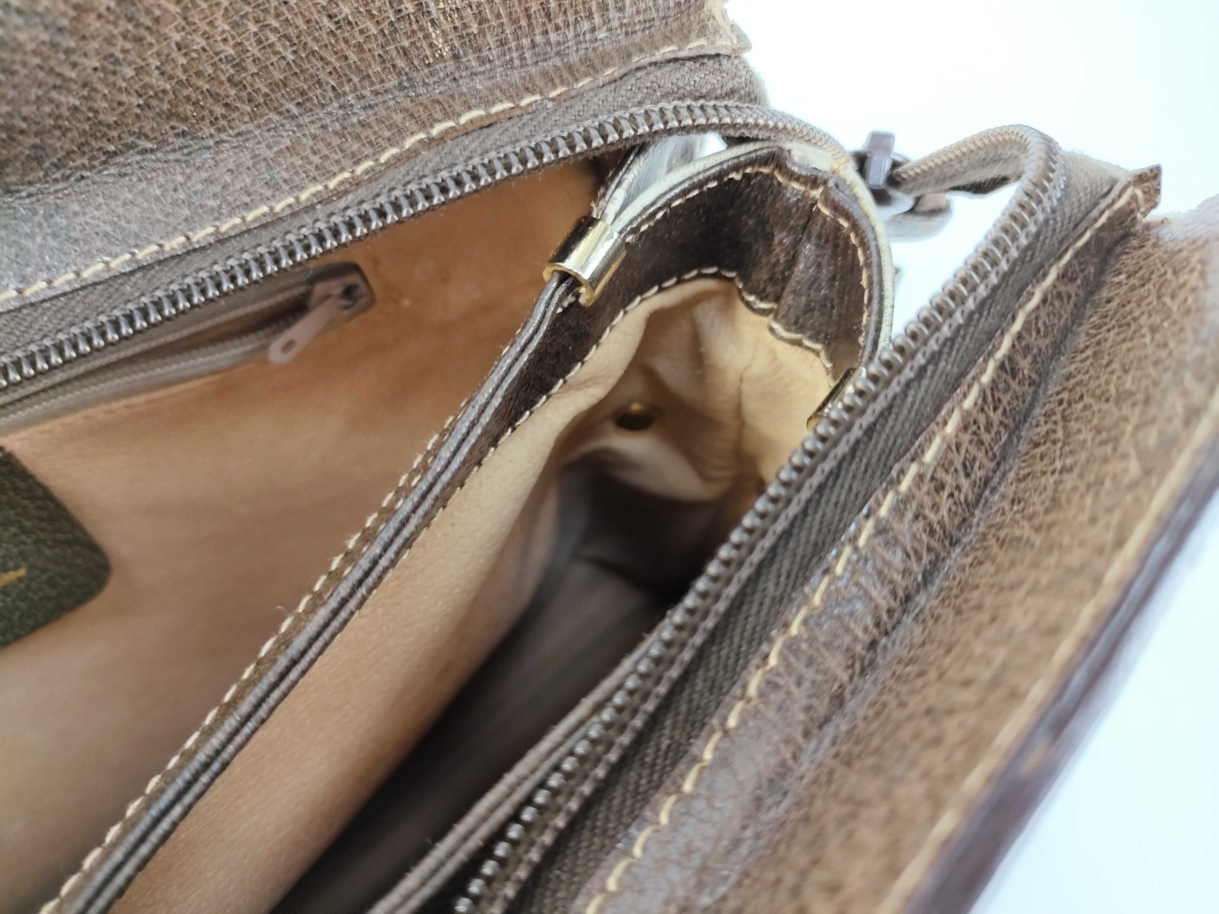 Old GG Sherry Line One-Shoulder Bag — view 9