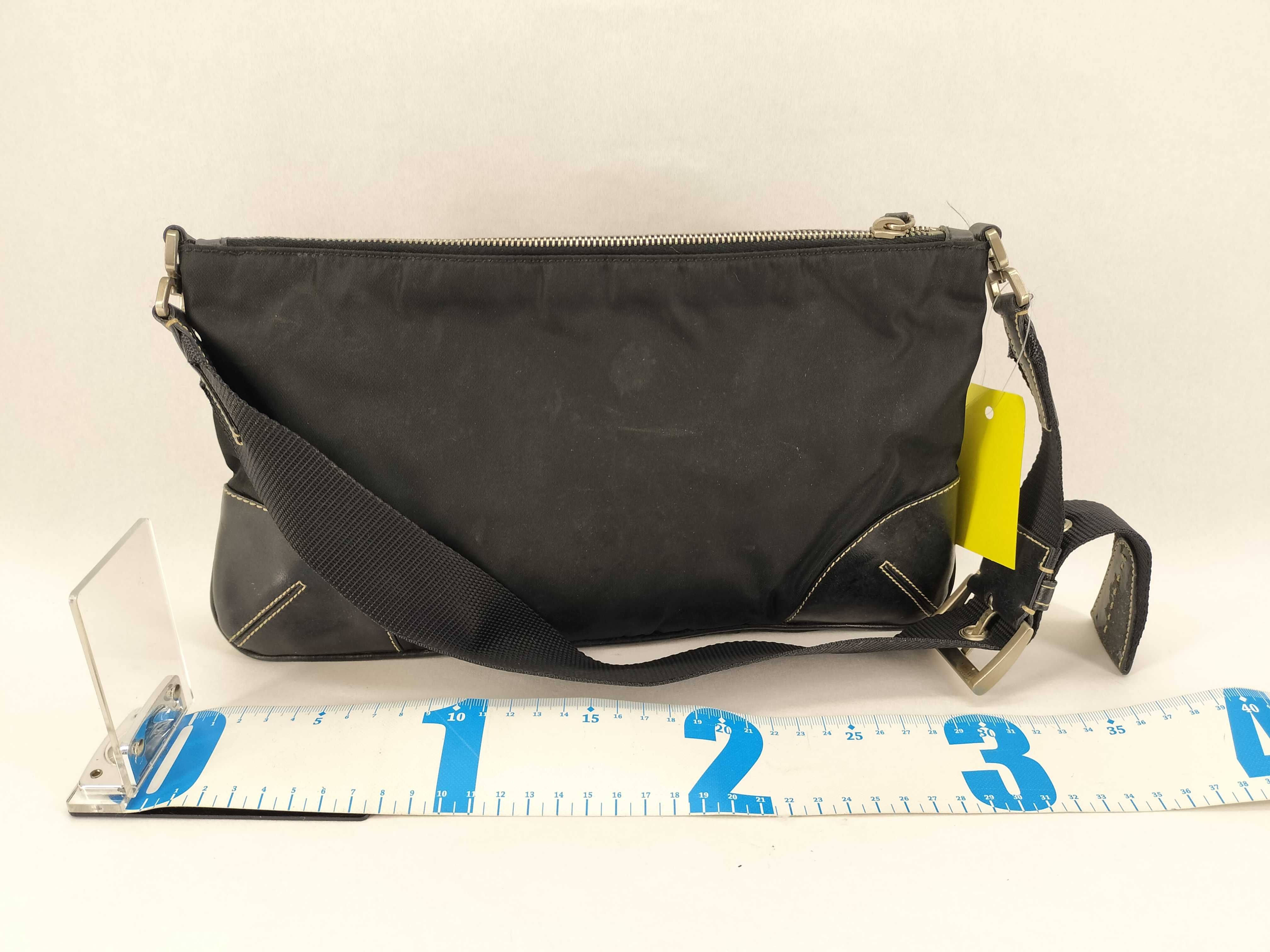 Nylon Triangle Logo Shoulder Bag — view 2