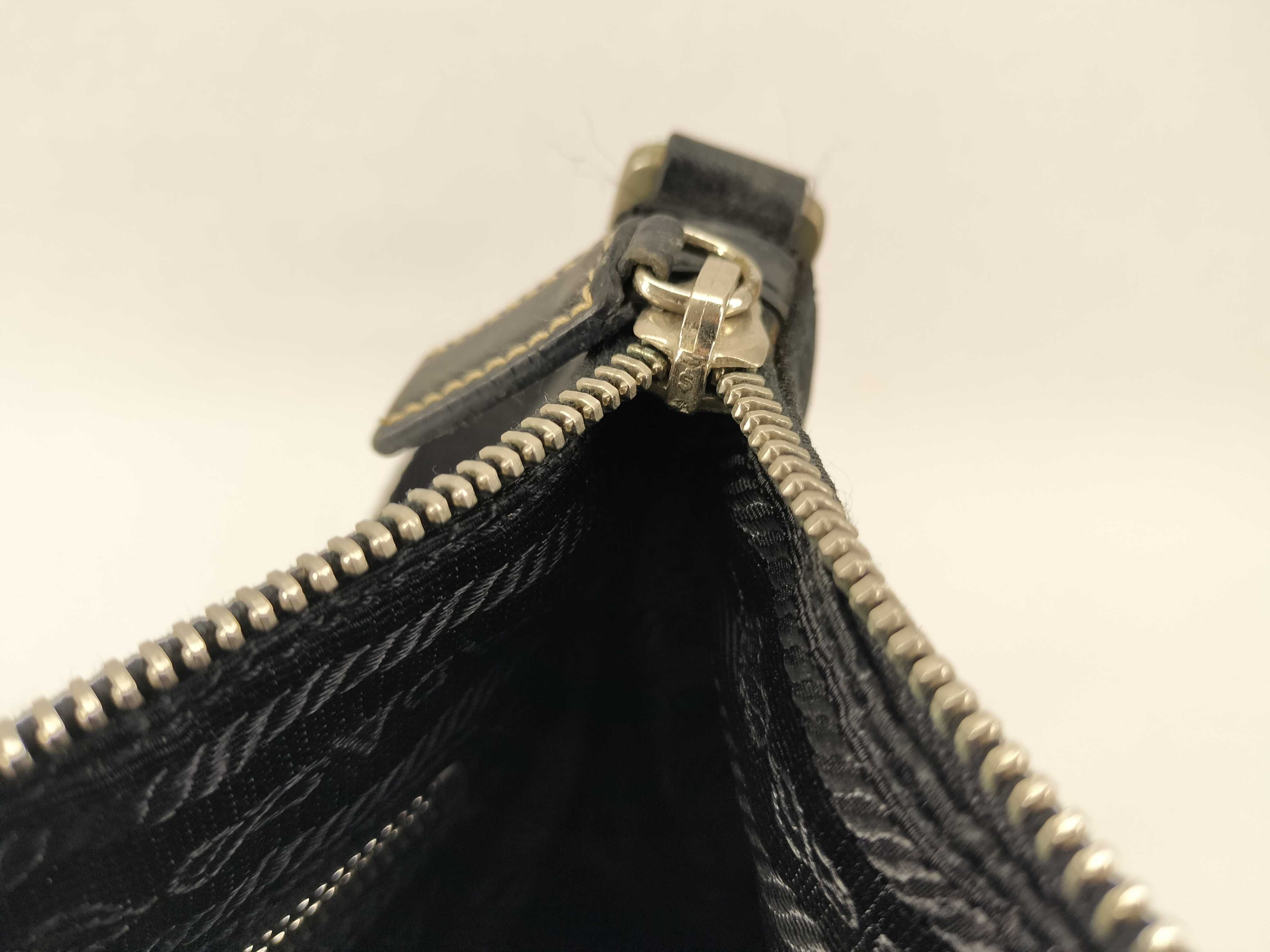 Nylon Triangle Logo Shoulder Bag — view 12