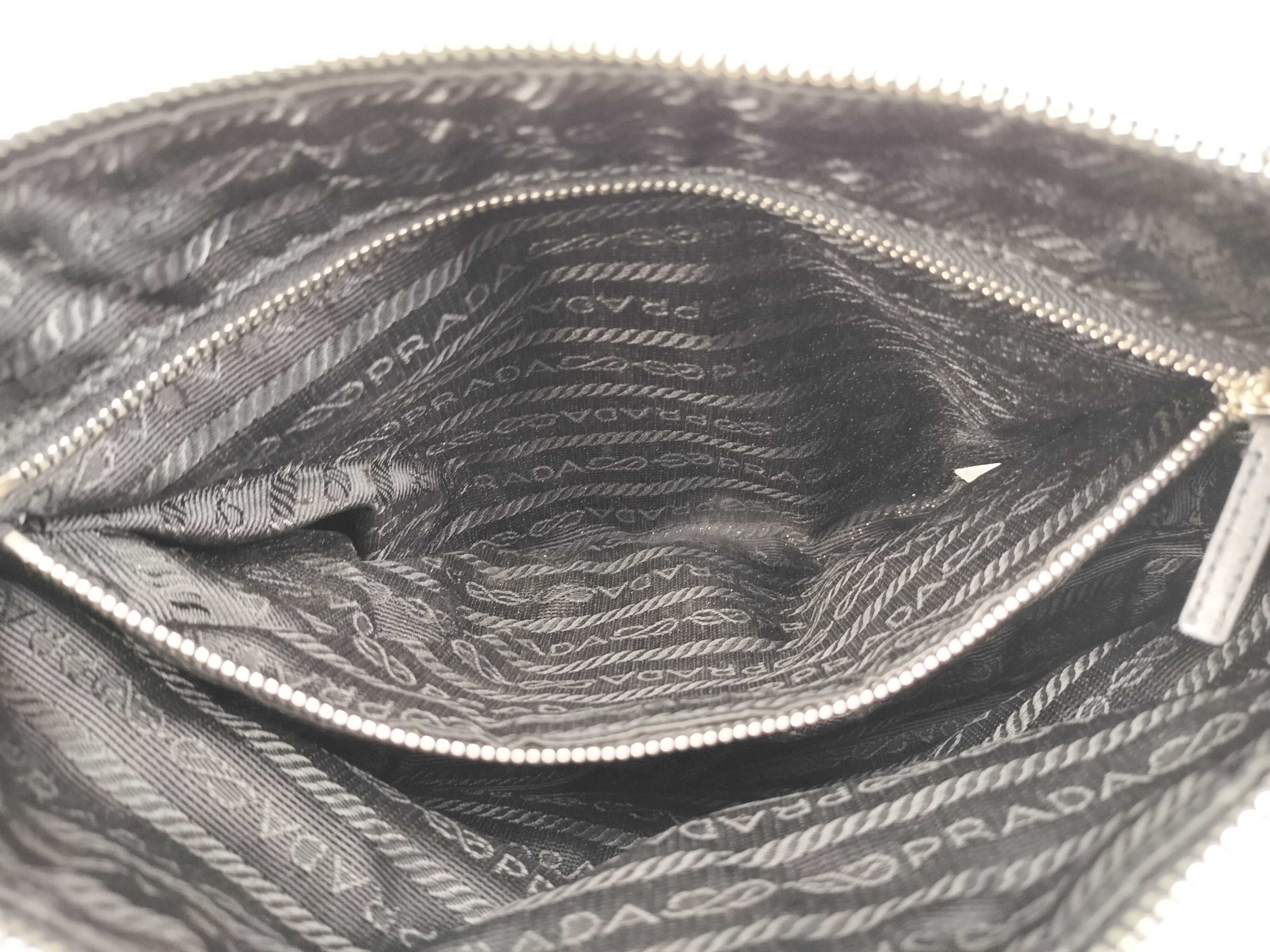 Nylon Triangle Logo Shoulder Bag — view 13