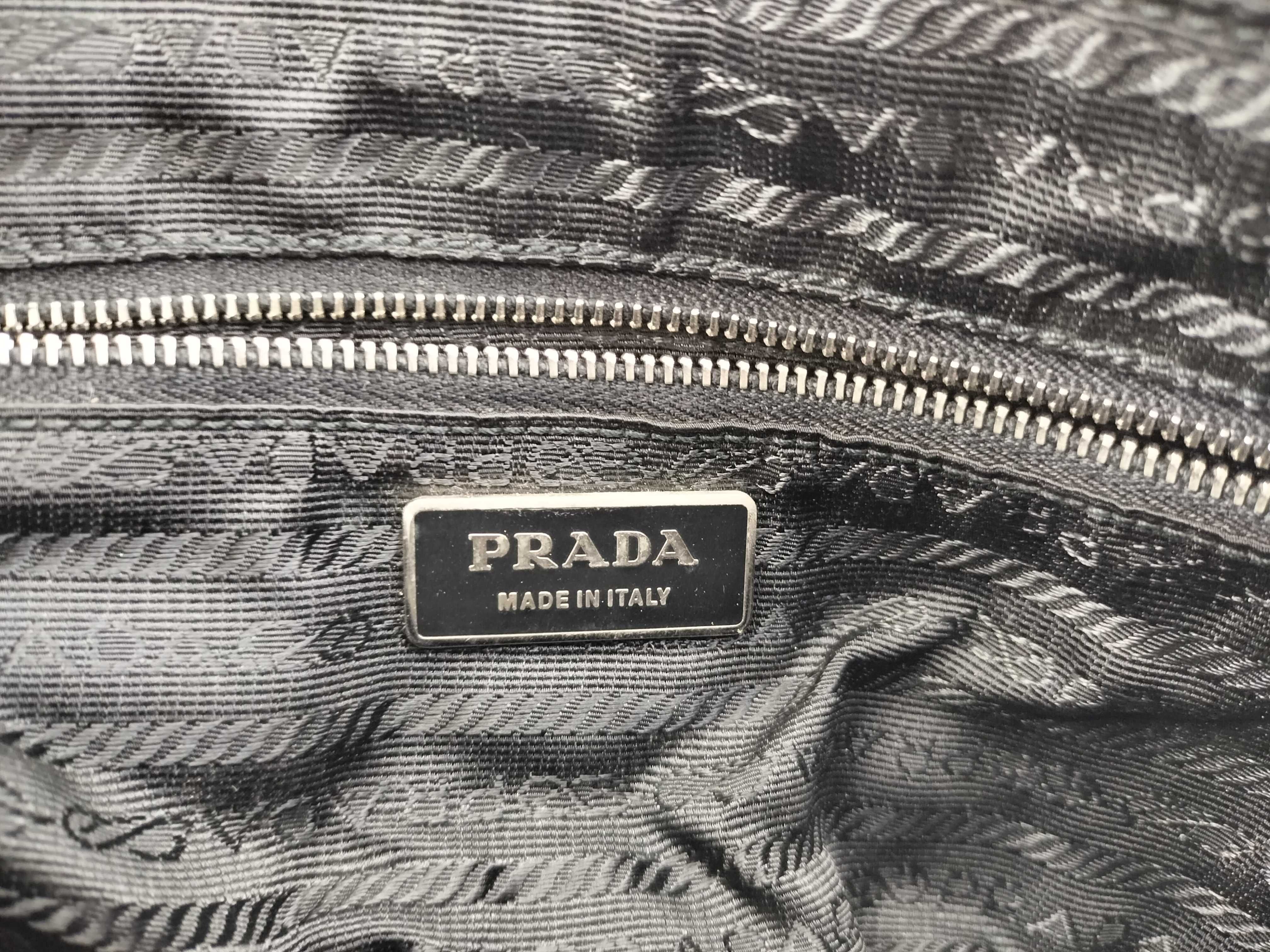 Nylon Triangle Logo Shoulder Bag — view 14