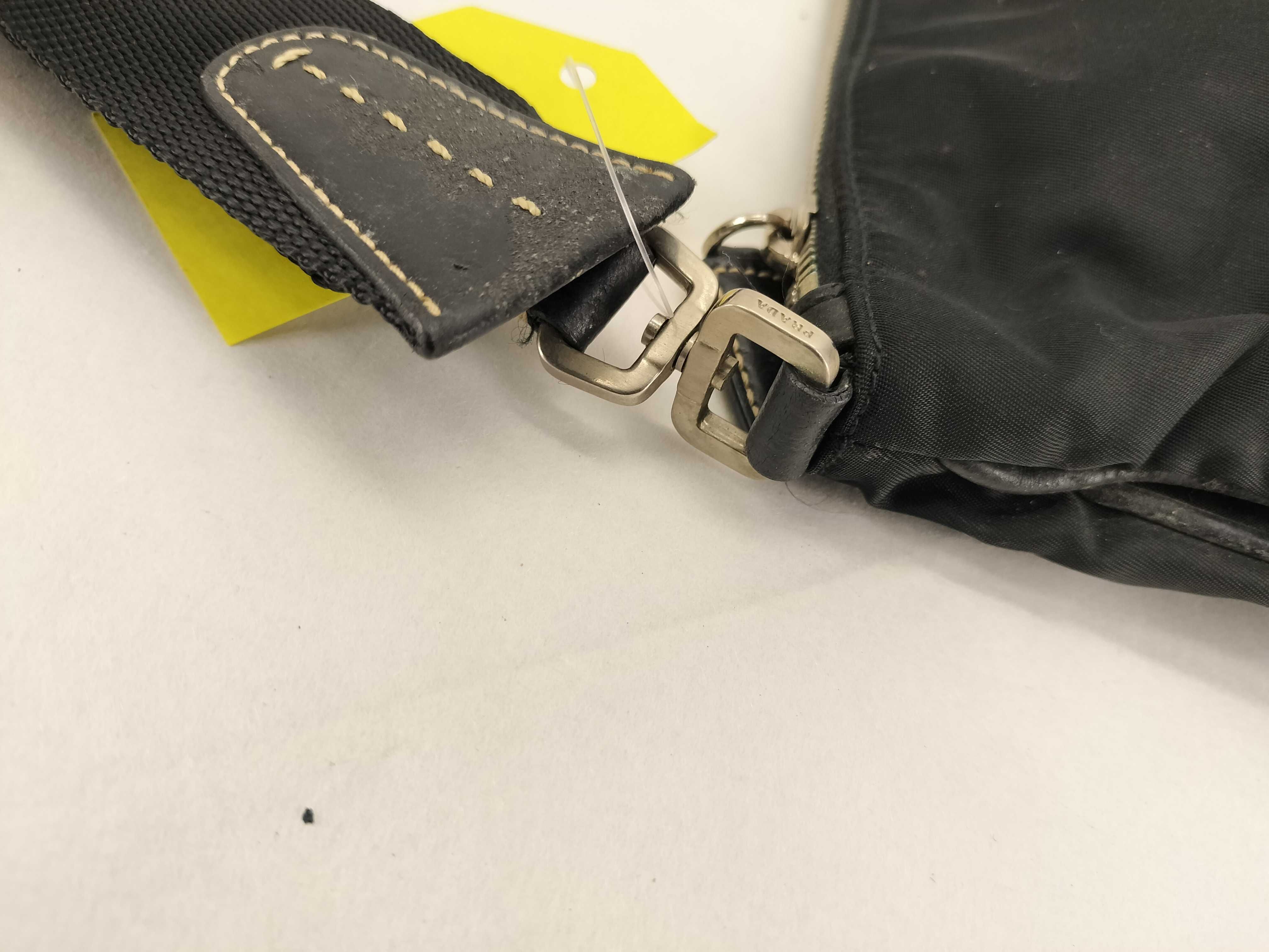 Nylon Triangle Logo Shoulder Bag — view 5