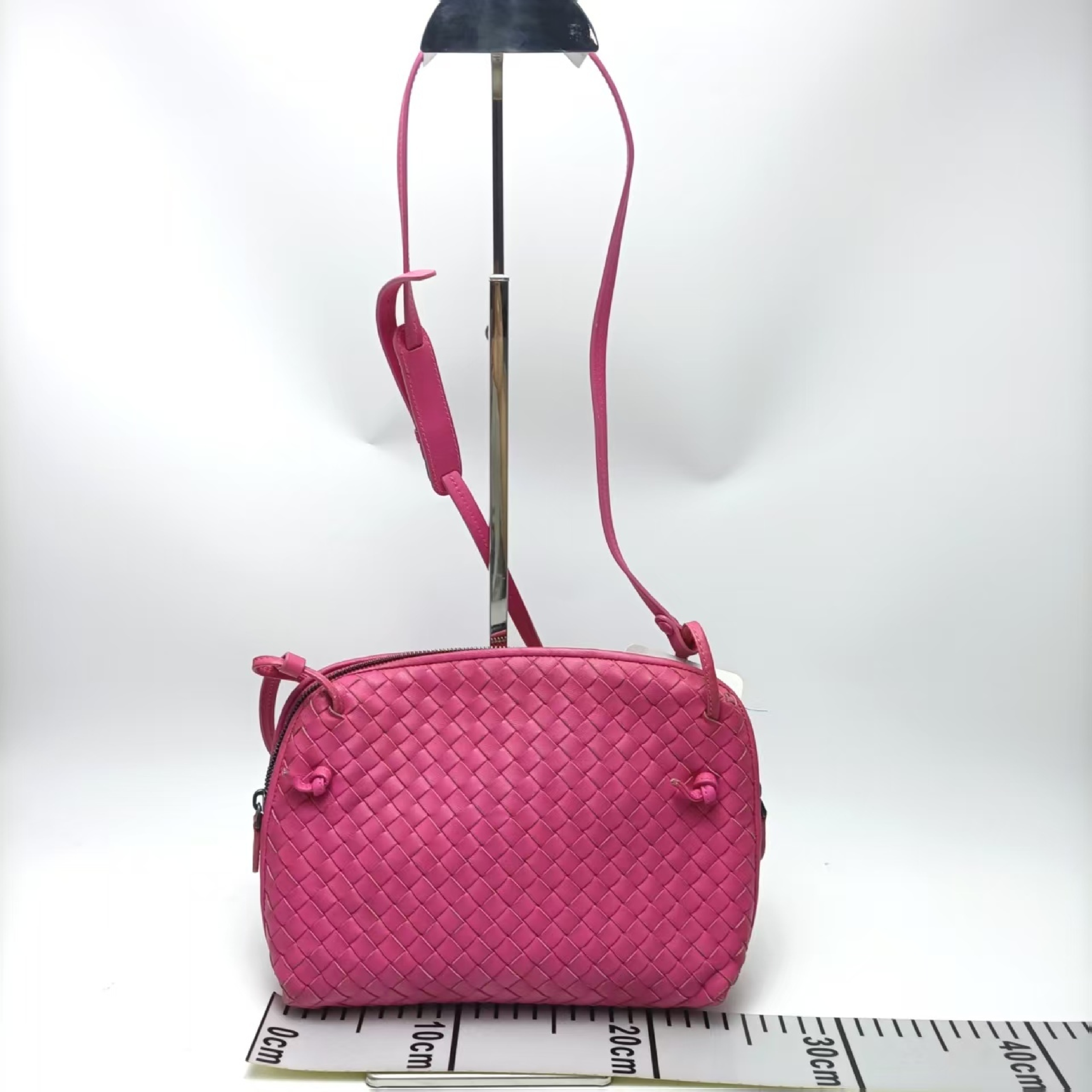 other line sheepskin shoulder bag
