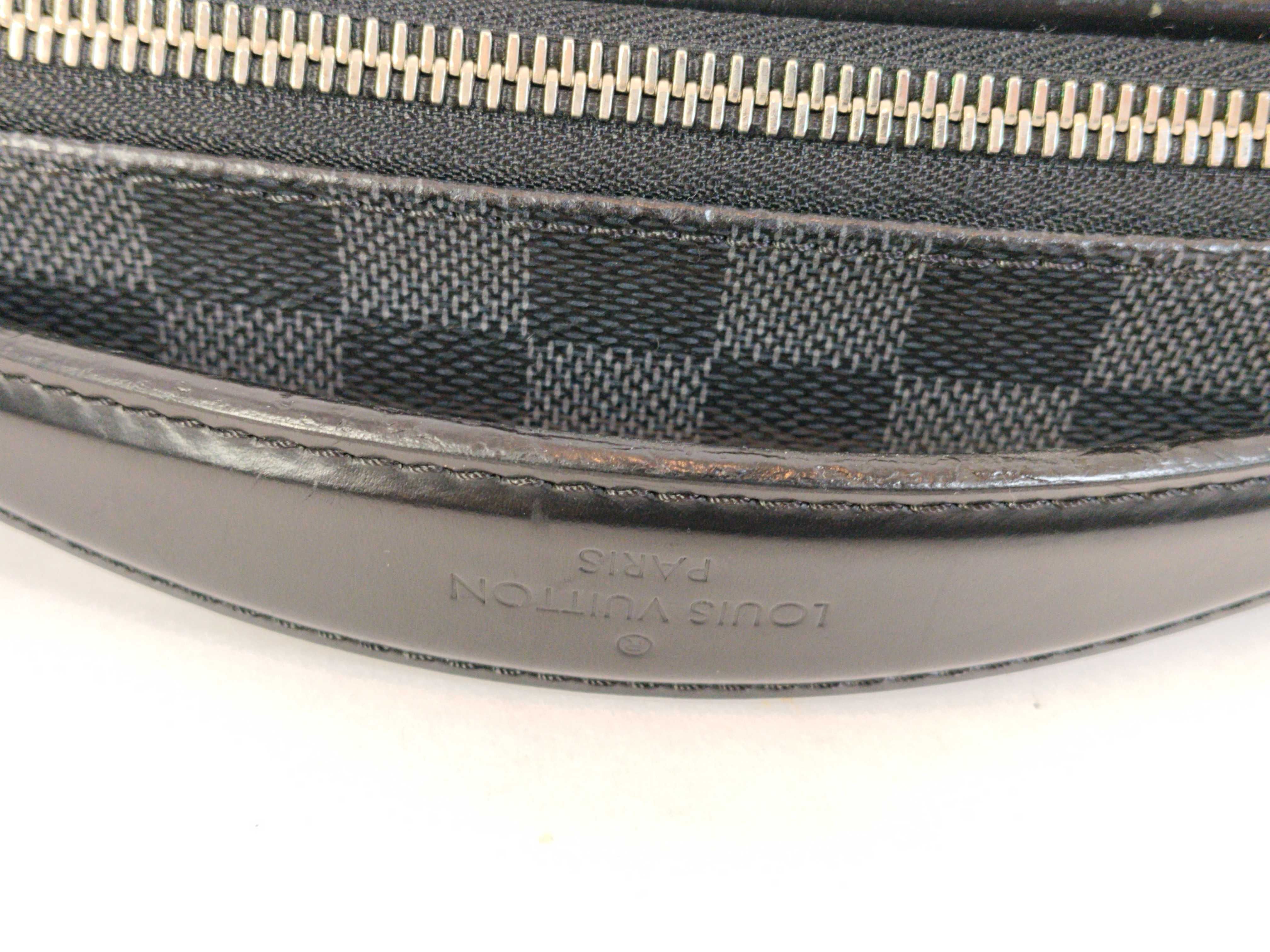 Damier Graphite Ambrelle N41289 Gray MB0136 Shoulder Bag — view 4