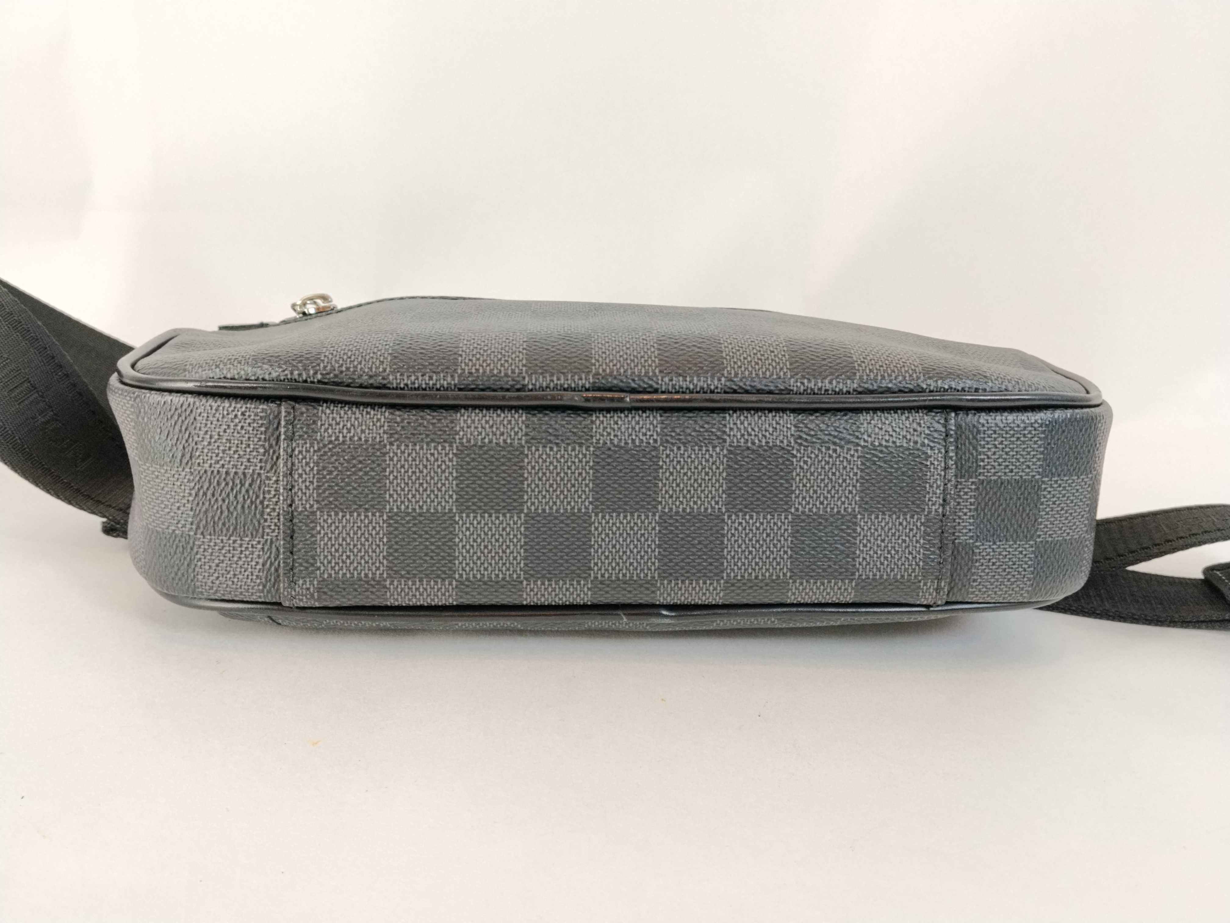 Damier Graphite Ambrelle N41289 Gray MB0136 Shoulder Bag — view 9
