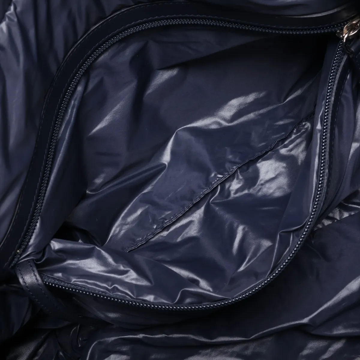 Coco Cocoon Nylon Tote Bag, Gray, Silver Hardware, 14051827, Series 14, A48620 — view 8