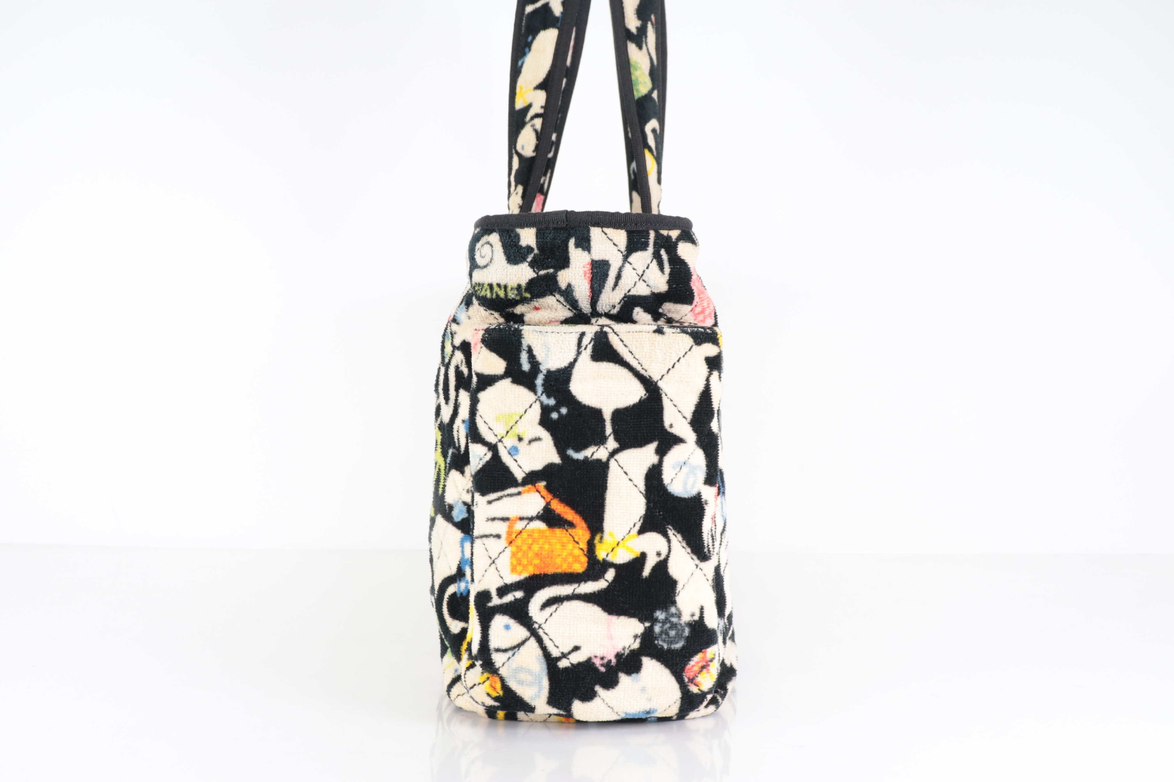 Baby Animal Terry Cloth Tote Bag (No. 11) — view 4