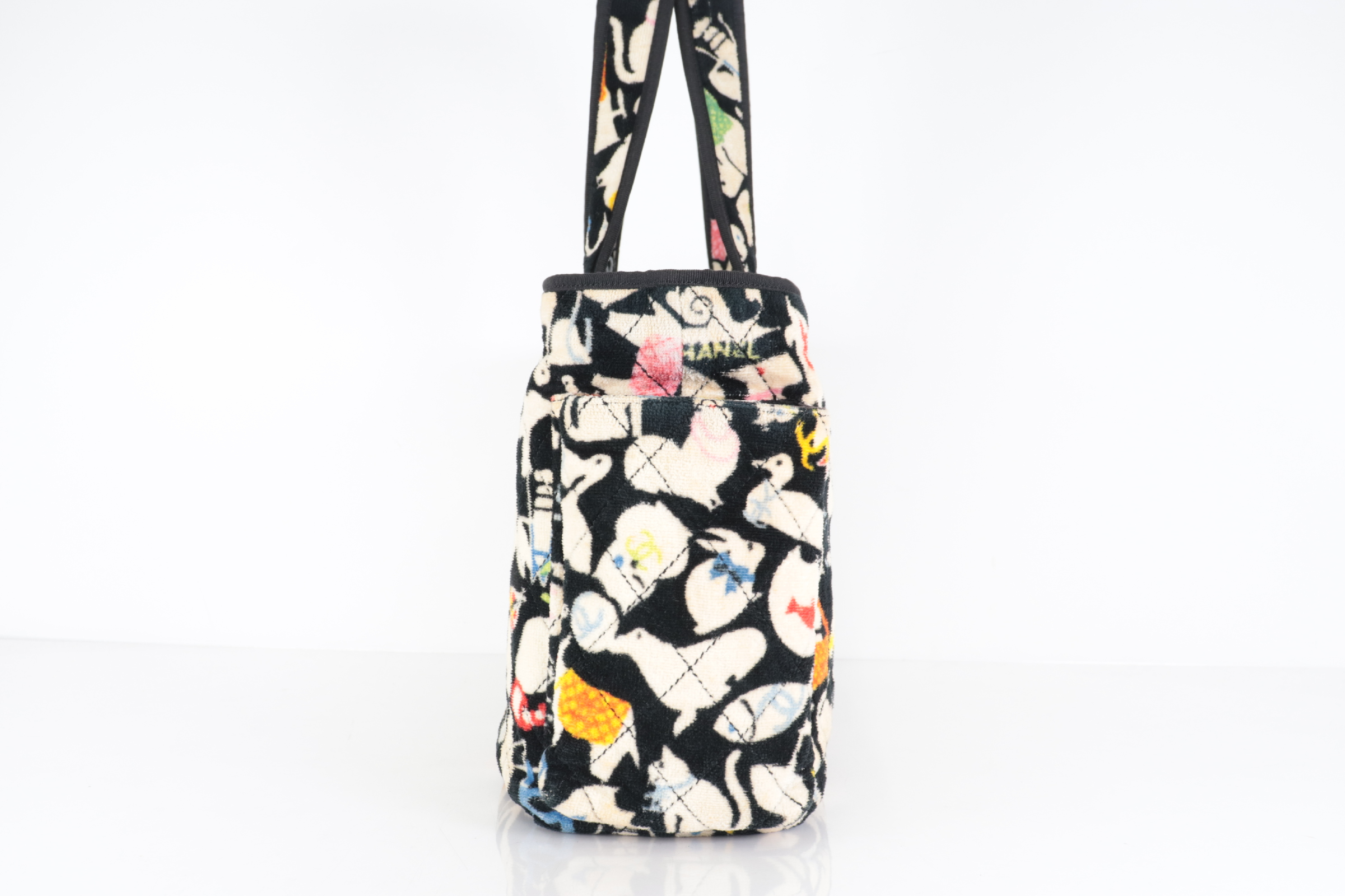 Baby Animal Terry Cloth Tote Bag (No. 11) — view 5