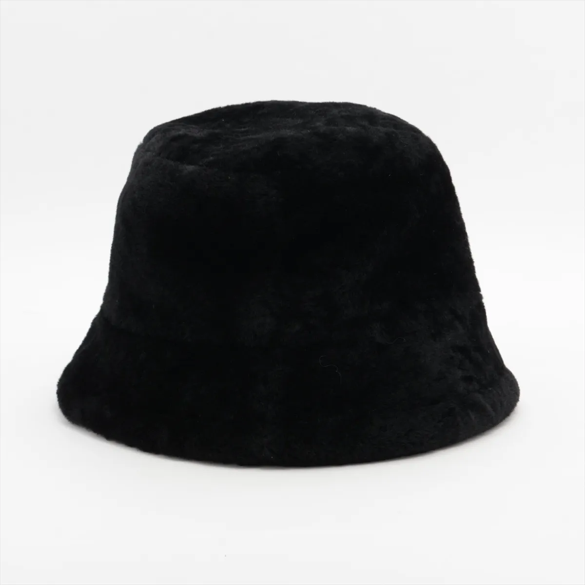 Logo Hat 57 Shearling Black — view 3