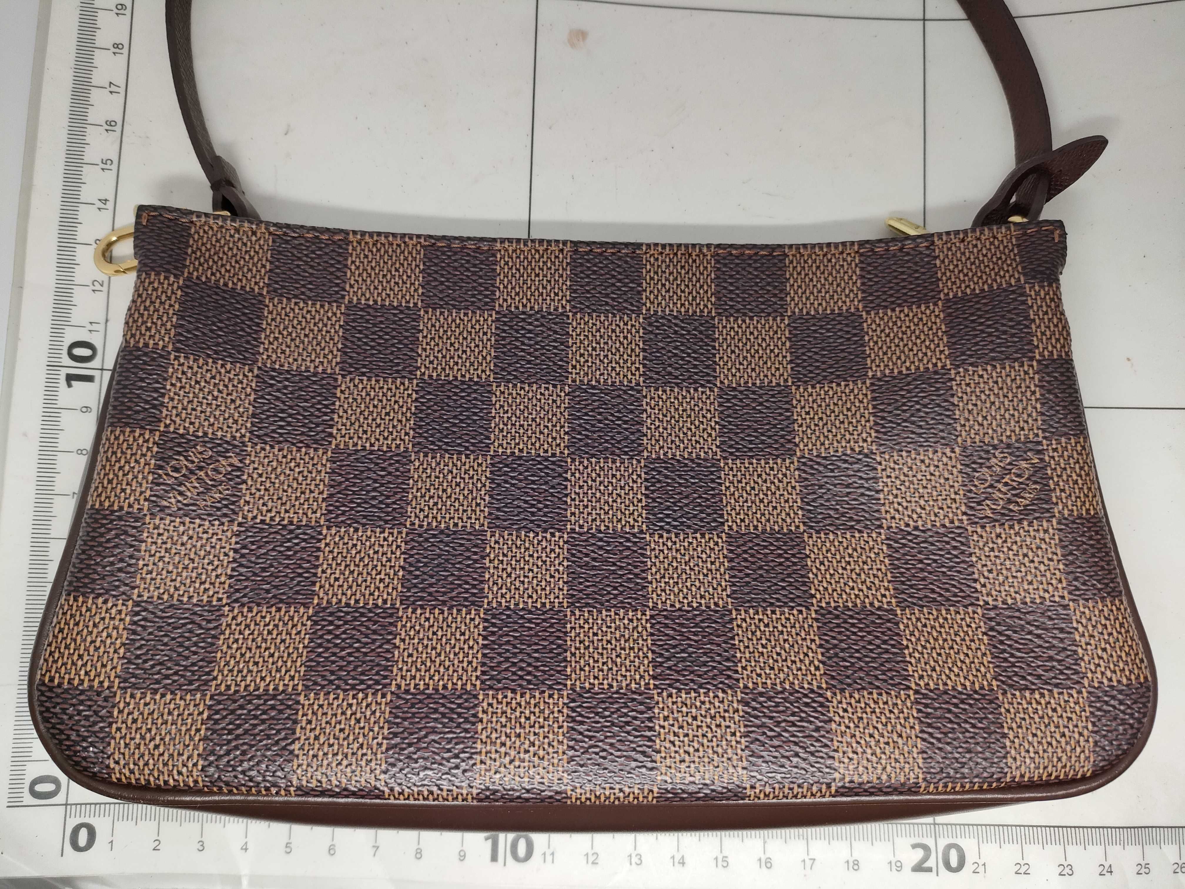 Damier Navona N51983 FL0013 Brown Shoulder Bag — view 2