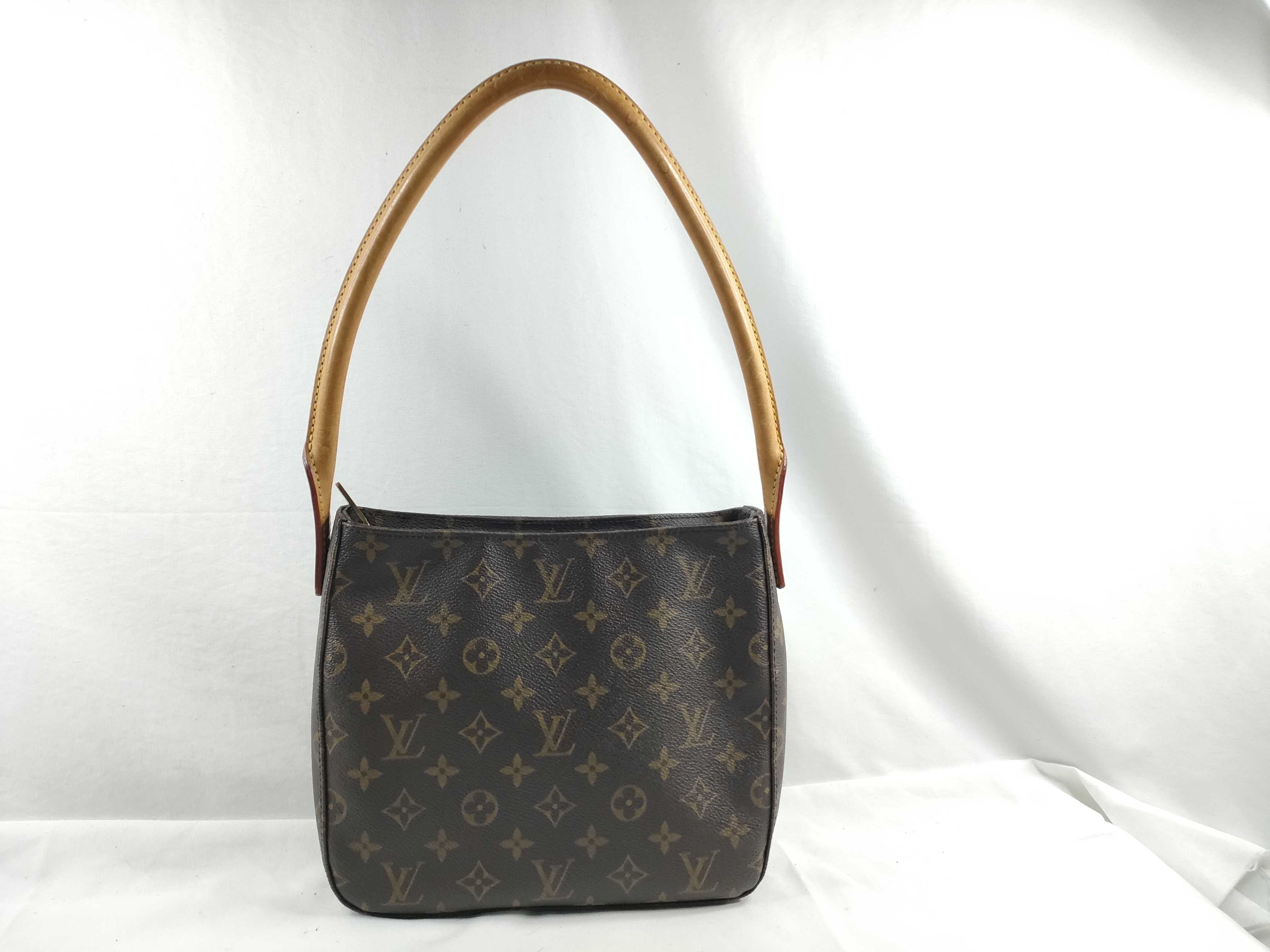 Monogram M51146 Looping MM Handbag Shoulder Bag