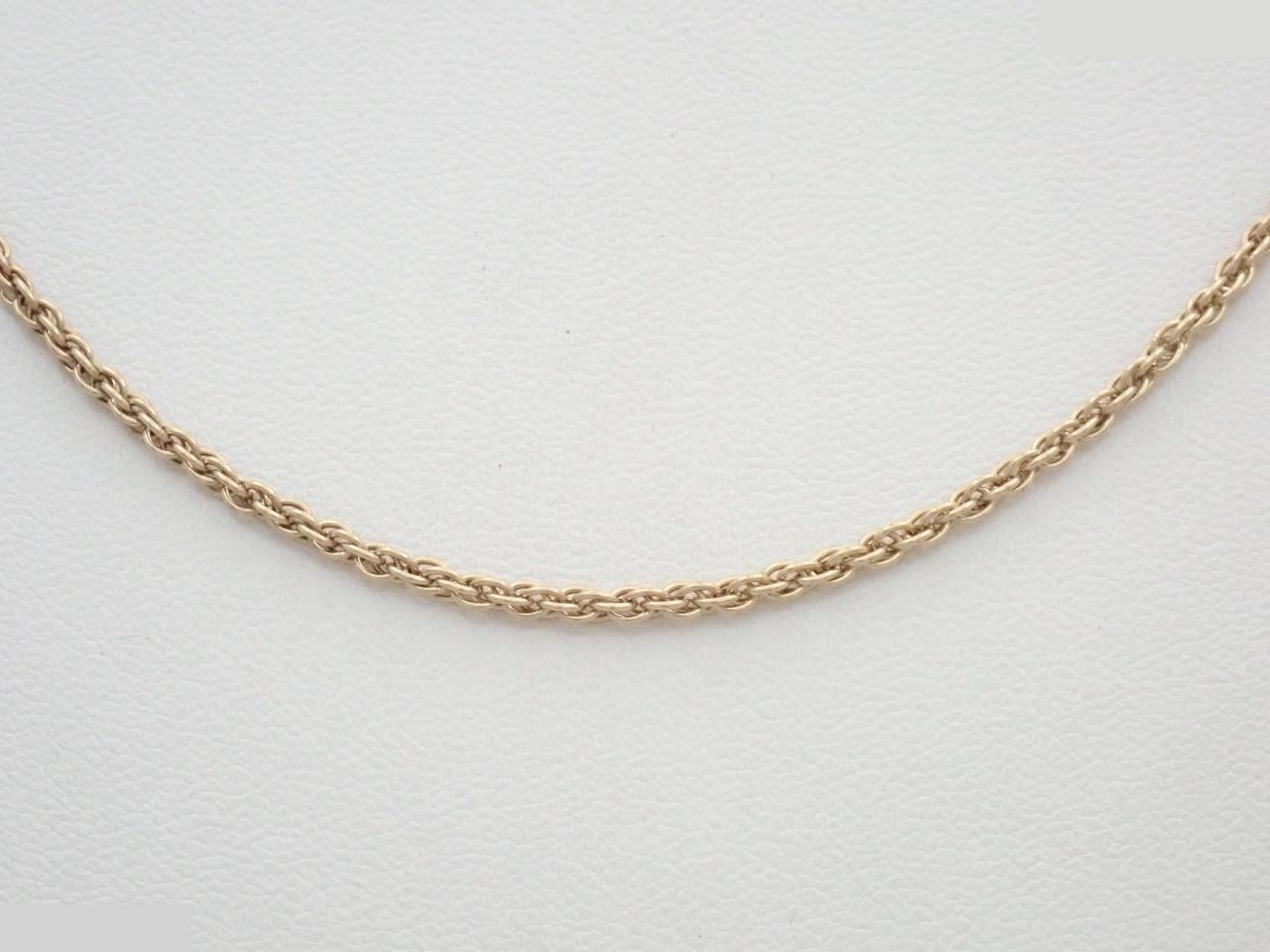Other lines: Precious metals, necklaces, pendants, chain approximately 46cm.