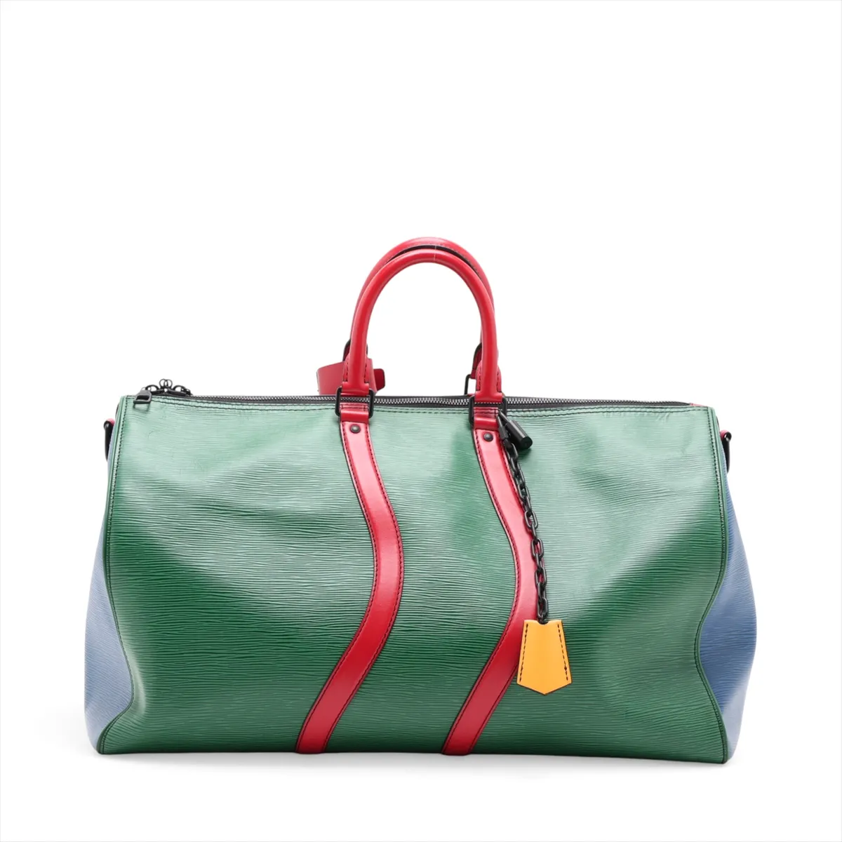 Epi Keepall Bandoulière 50 M55571 Green x Blue x Red — view 2