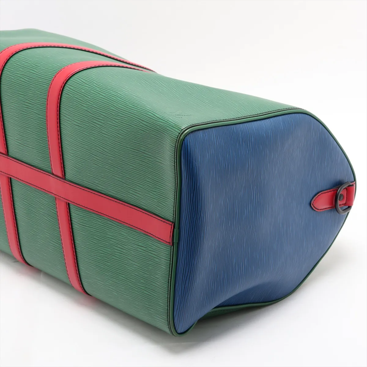 Epi Keepall Bandoulière 50 M55571 Green x Blue x Red — view 3