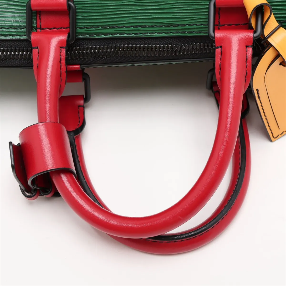 Epi Keepall Bandoulière 50 M55571 Green x Blue x Red — view 5