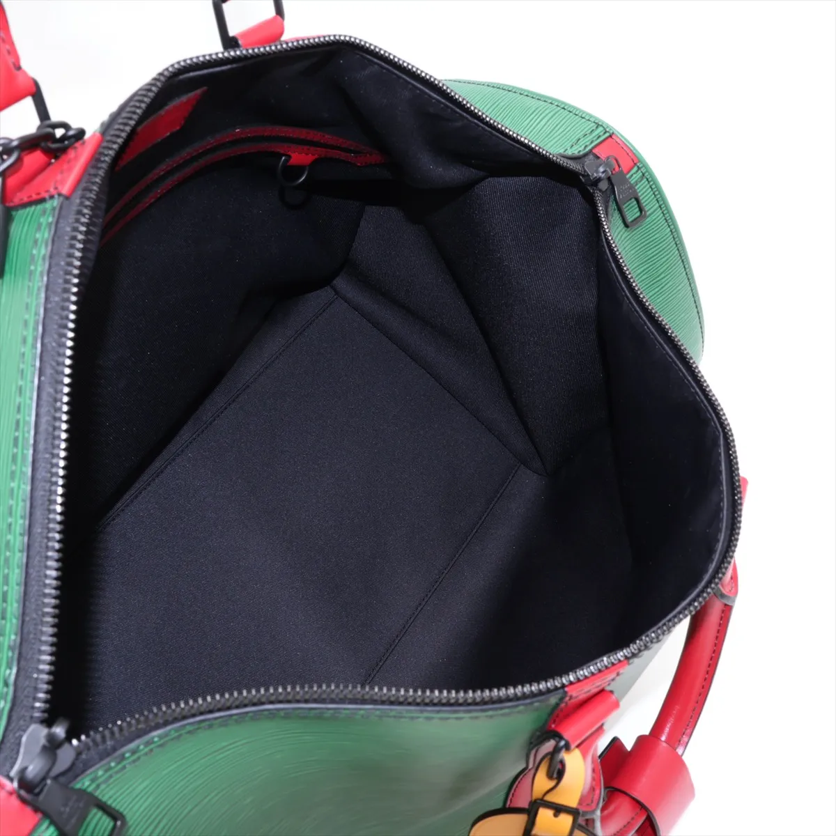Epi Keepall Bandoulière 50 M55571 Green x Blue x Red — view 8