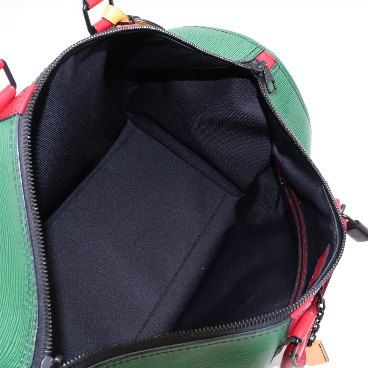 Epi Keepall Bandoulière 50 M55571 Green x Blue x Red — view 9