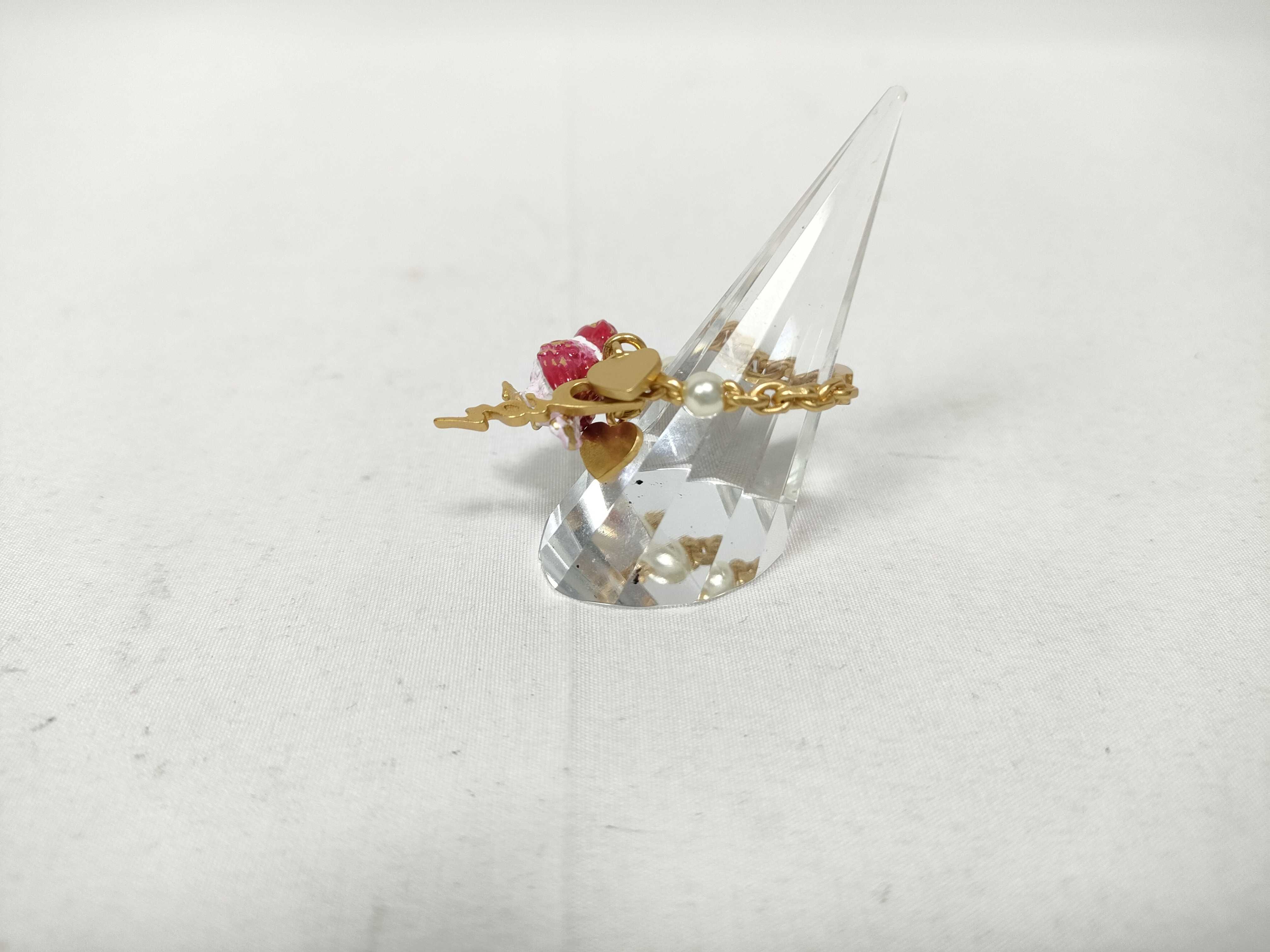Bird Charm Pearl Ring, Size M — view 2