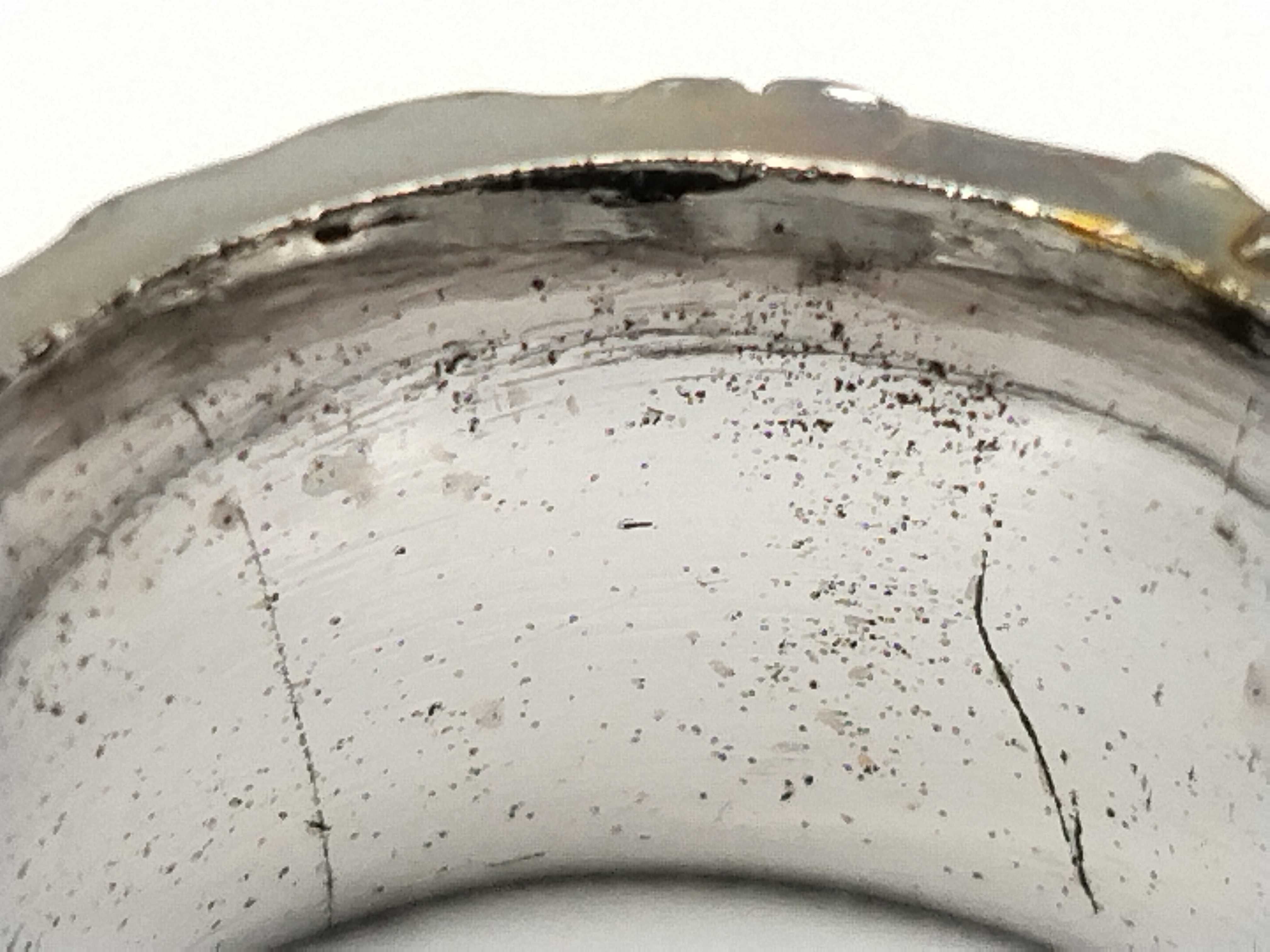 Trotter Line Number 2 Logo Pink White Silver Ring — view 8