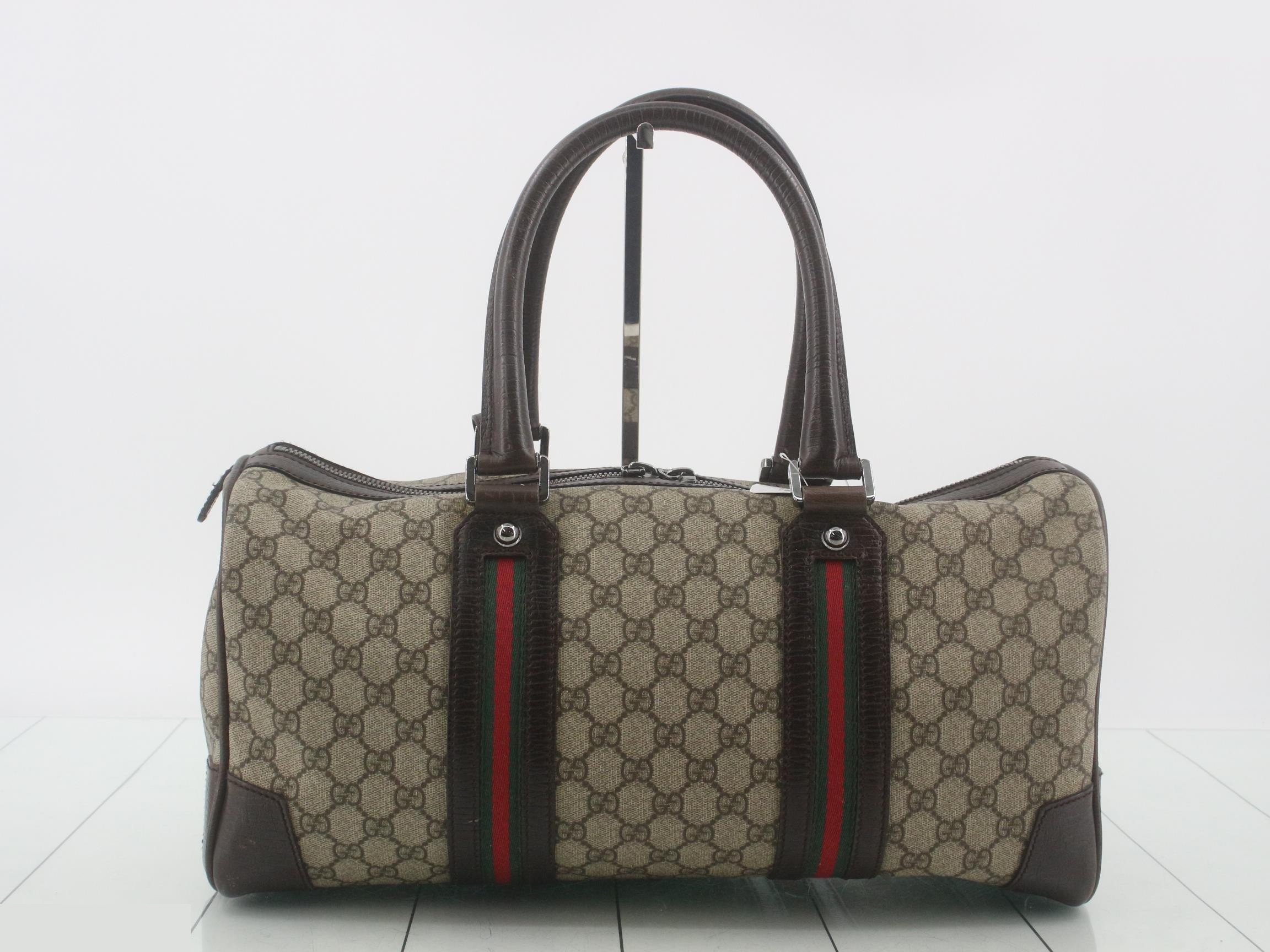 GG Supreme Sherry Boston Bag — view 2