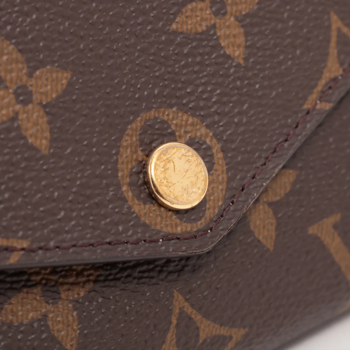 Monogram Portefeuille Sara M62235 Rose Ballerine Long Wallet RFID Reactive — view 11