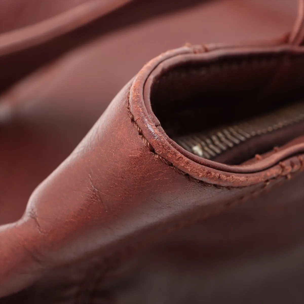 Coco Mark Lambskin Tote Bag, Brown with Brown Hardware, 5068155 (Serial Number 5) — view 12