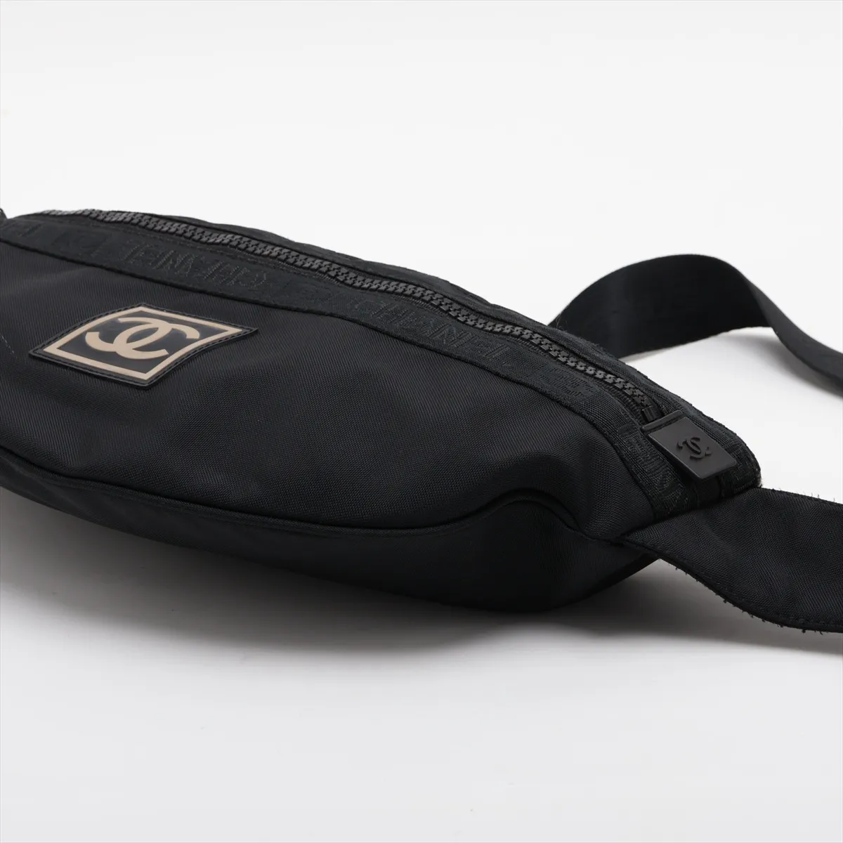 Sport Line Nylon Body Bag, Black with Black Hardware, 8075714, Series 8 — view 3