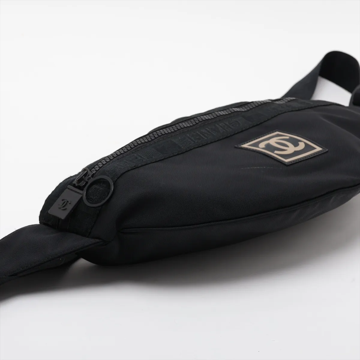 Sport Line Nylon Body Bag, Black with Black Hardware, 8075714, Series 8 — view 4