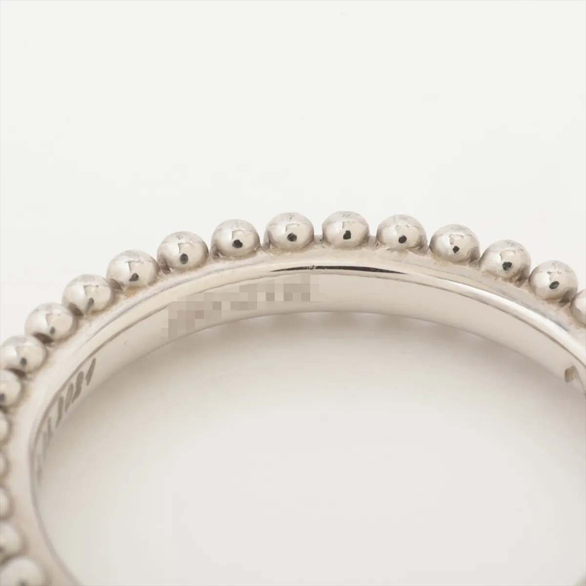 Ester Marriage Ring, Pt950, 4.2g, Size 46, Name Engraved, JB512110, Distortion — view 5