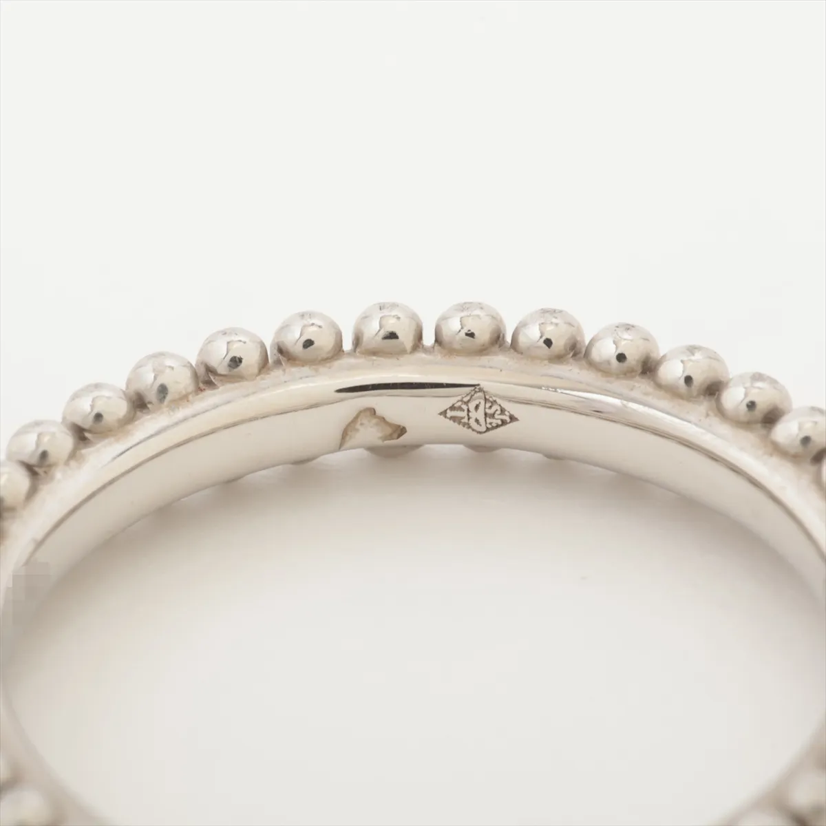 Ester Marriage Ring, Pt950, 4.2g, Size 46, Name Engraved, JB512110, Distortion — view 6